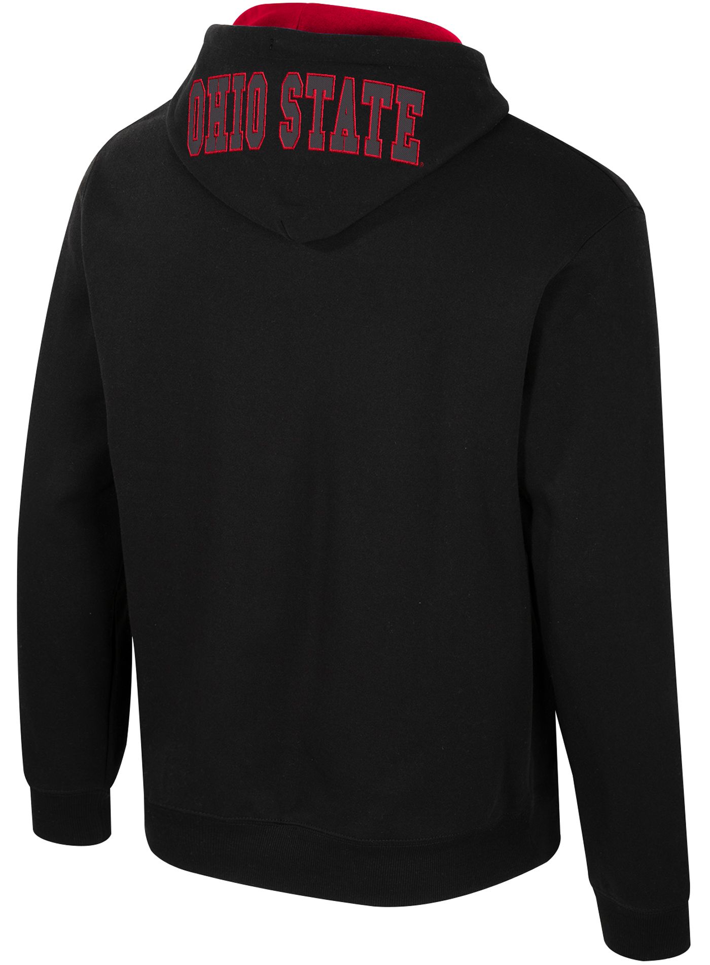 Colosseum Men's Ohio State Buckeyes Black Bioelectric Fleece Hoodie product image