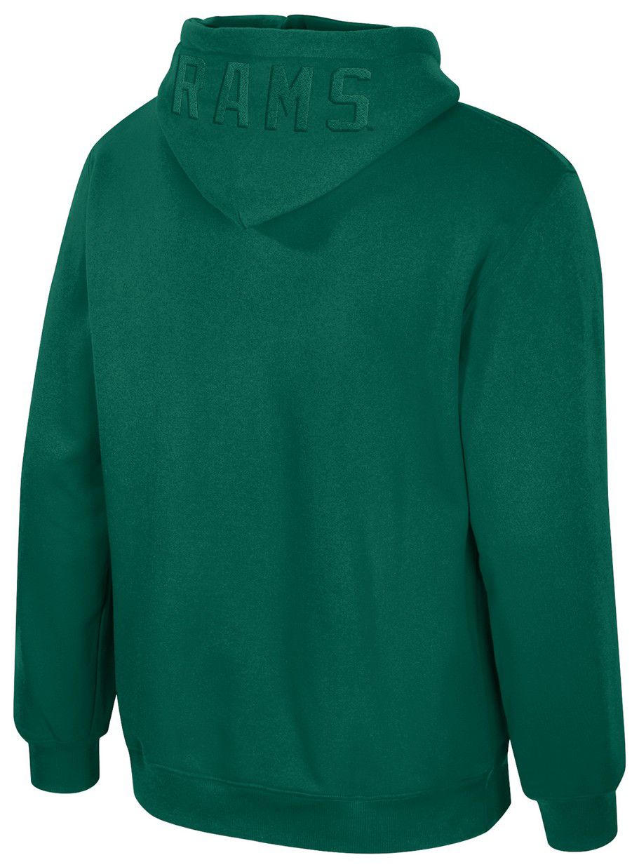 Colosseum Men's Colorado State Rams Green New Member Pullover Hoodie product image