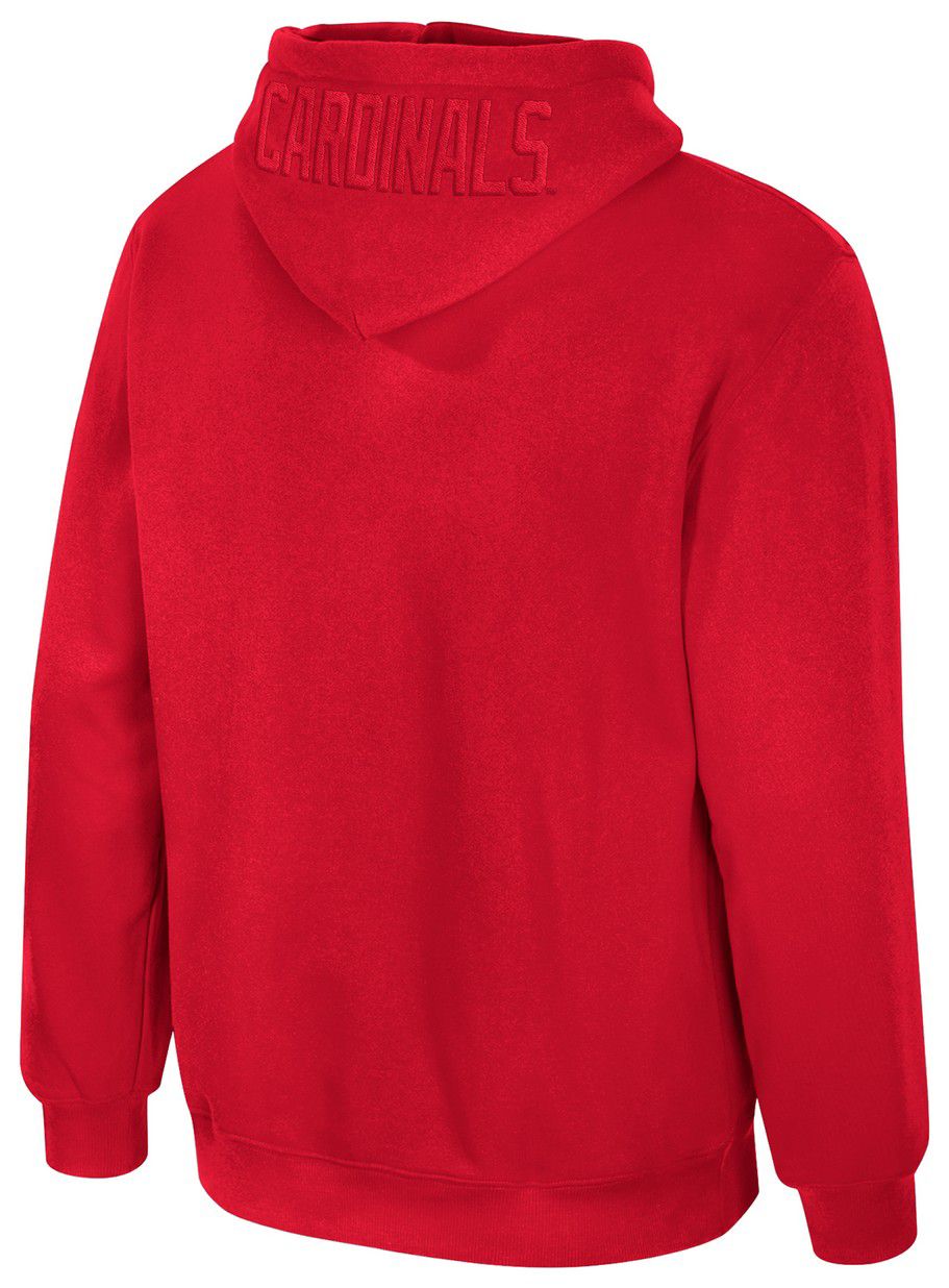 Colosseum Men's Louisville Cardinals Red New Member Pullover Hoodie product image
