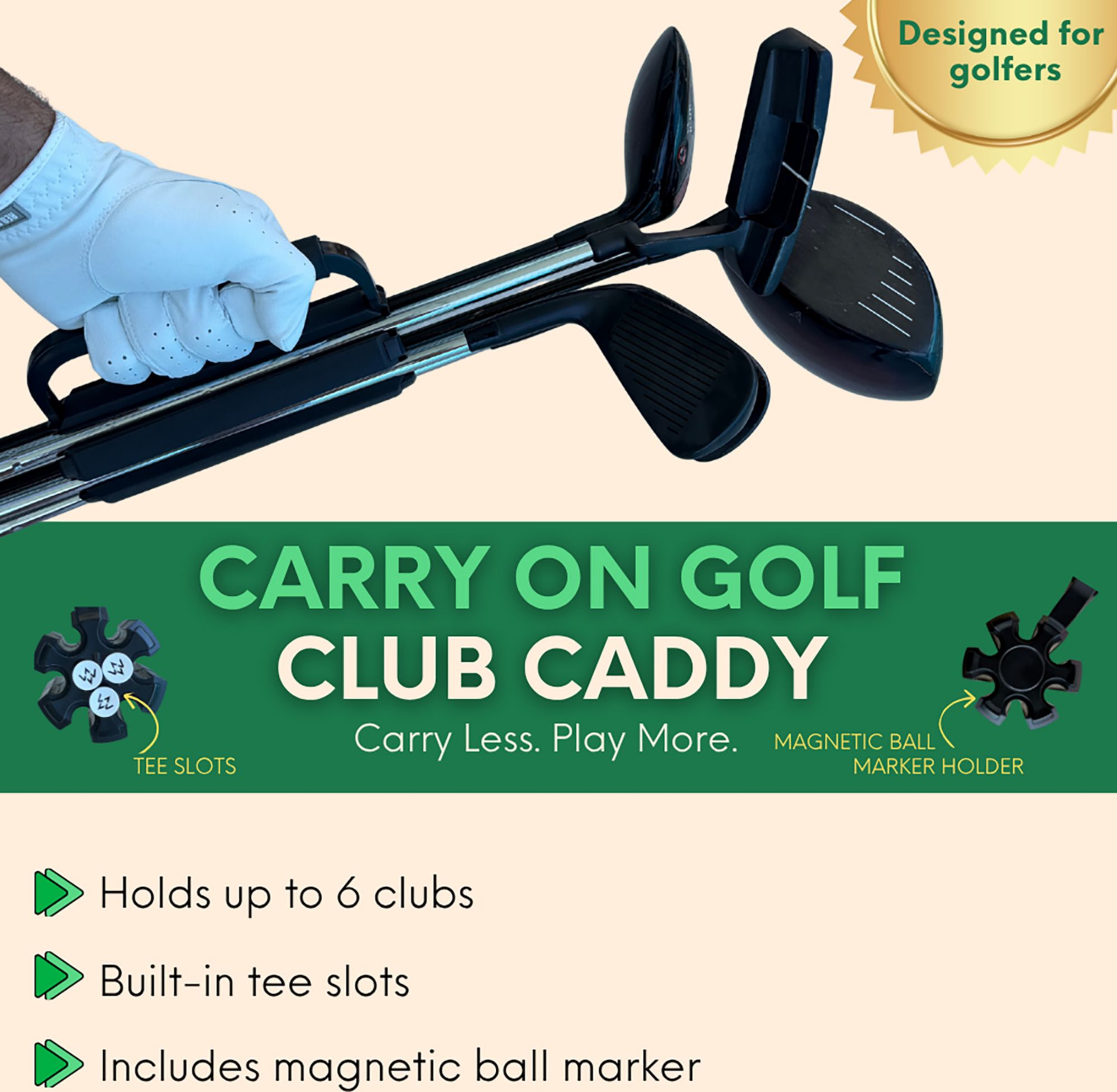 Golf Works Carry&nbsp;On Golf Club Caddy product image