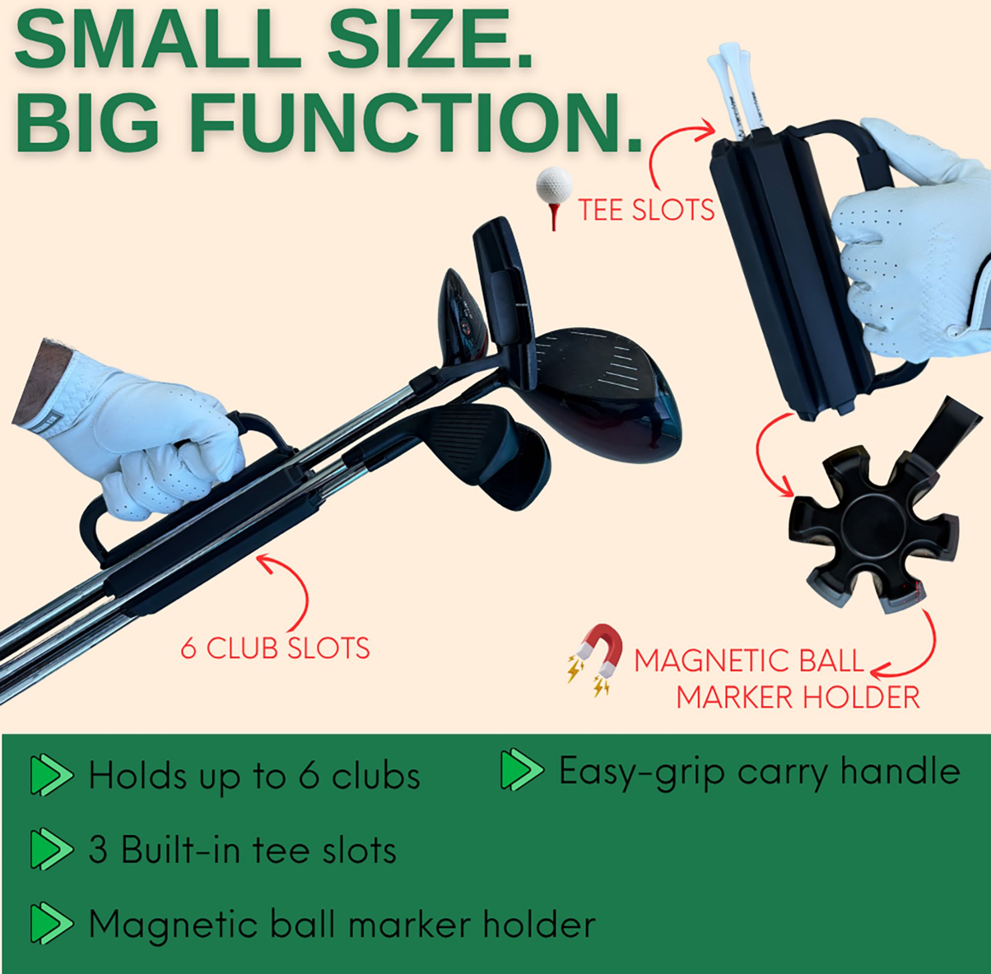 Golf Works Carry&nbsp;On Golf Club Caddy product image