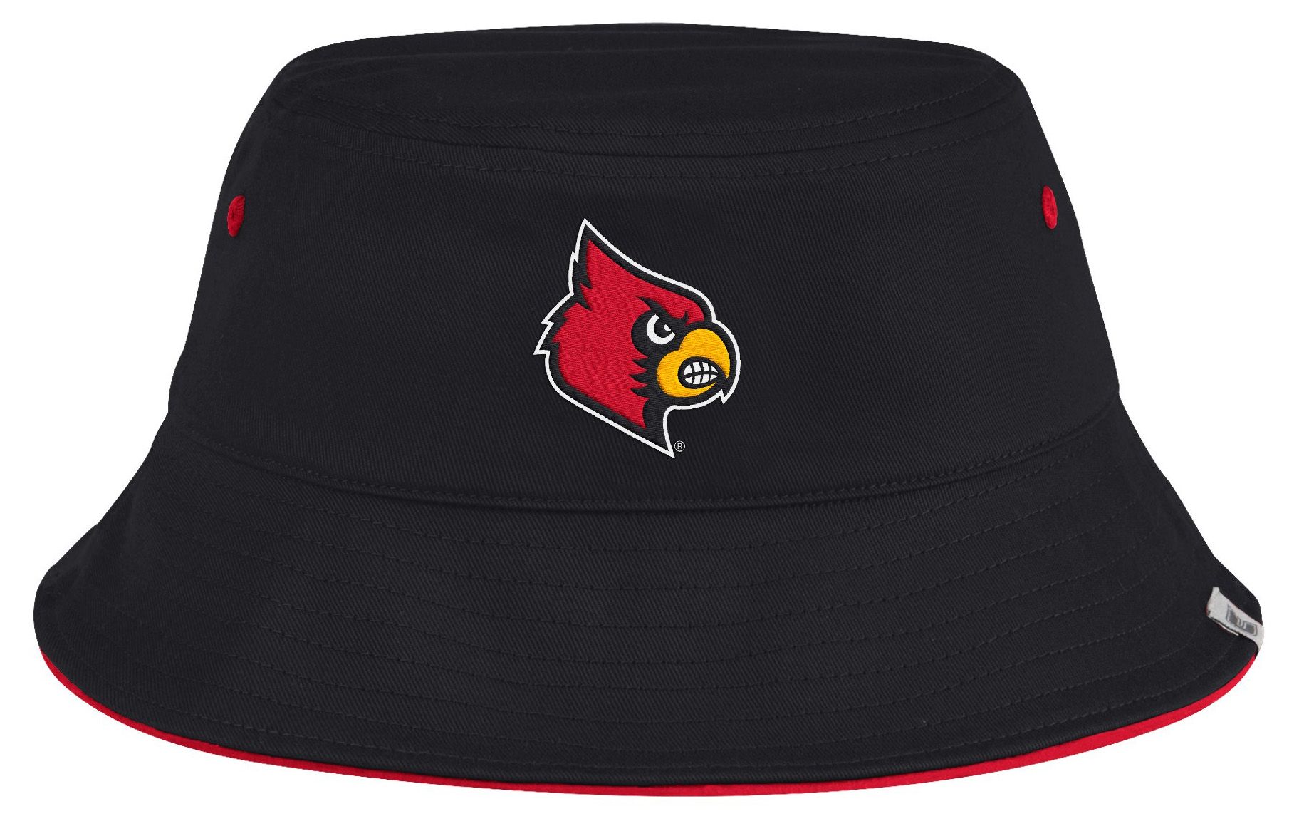 Colosseum Adult Louisville Cardinals Red Truthsayer Reversible Cabana Bucket Hat product image