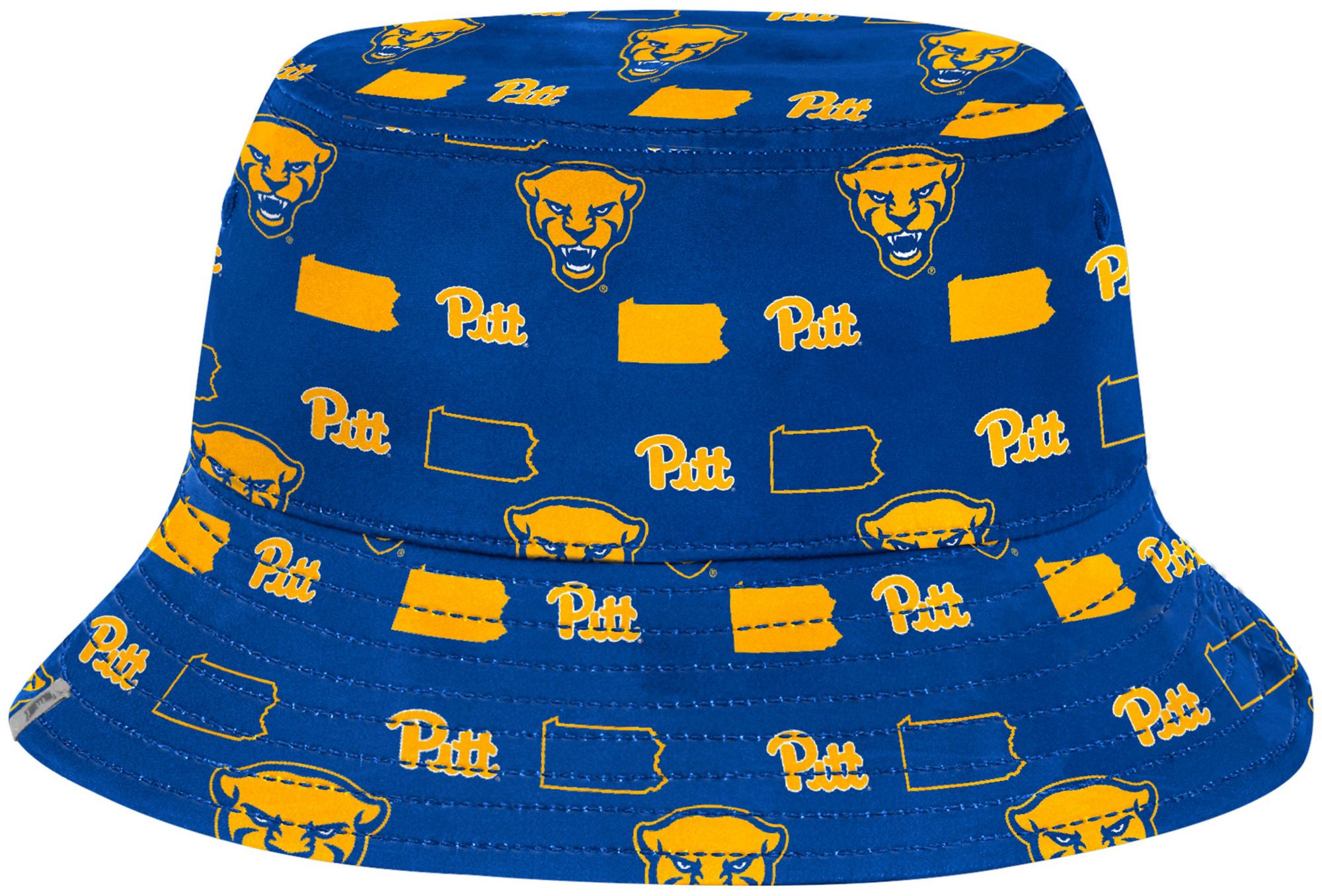 Colosseum Adult Pitt Panthers Royal Truthsayer Reversible Cabana Bucket Hat product image