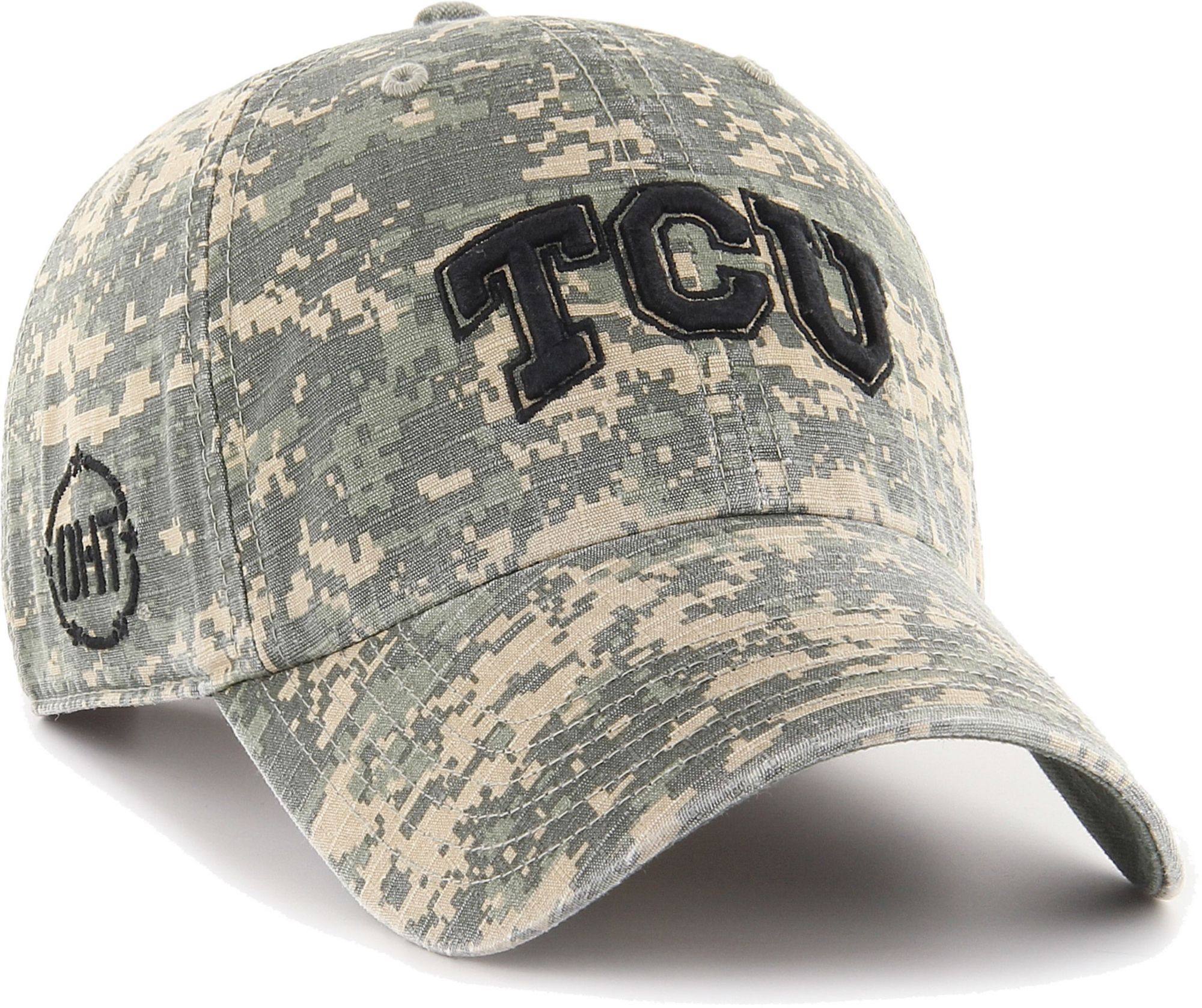 ‘47 Men's TCU Camo OHT Clean Up Adjustable Hat product image