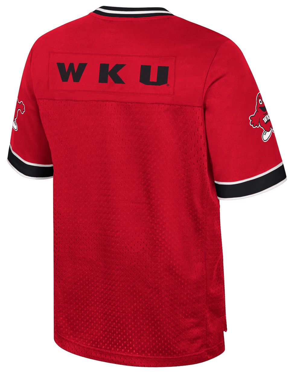 Colosseum Men's Western Kentucky Hilltoppers Red Hits Football Jersey product image