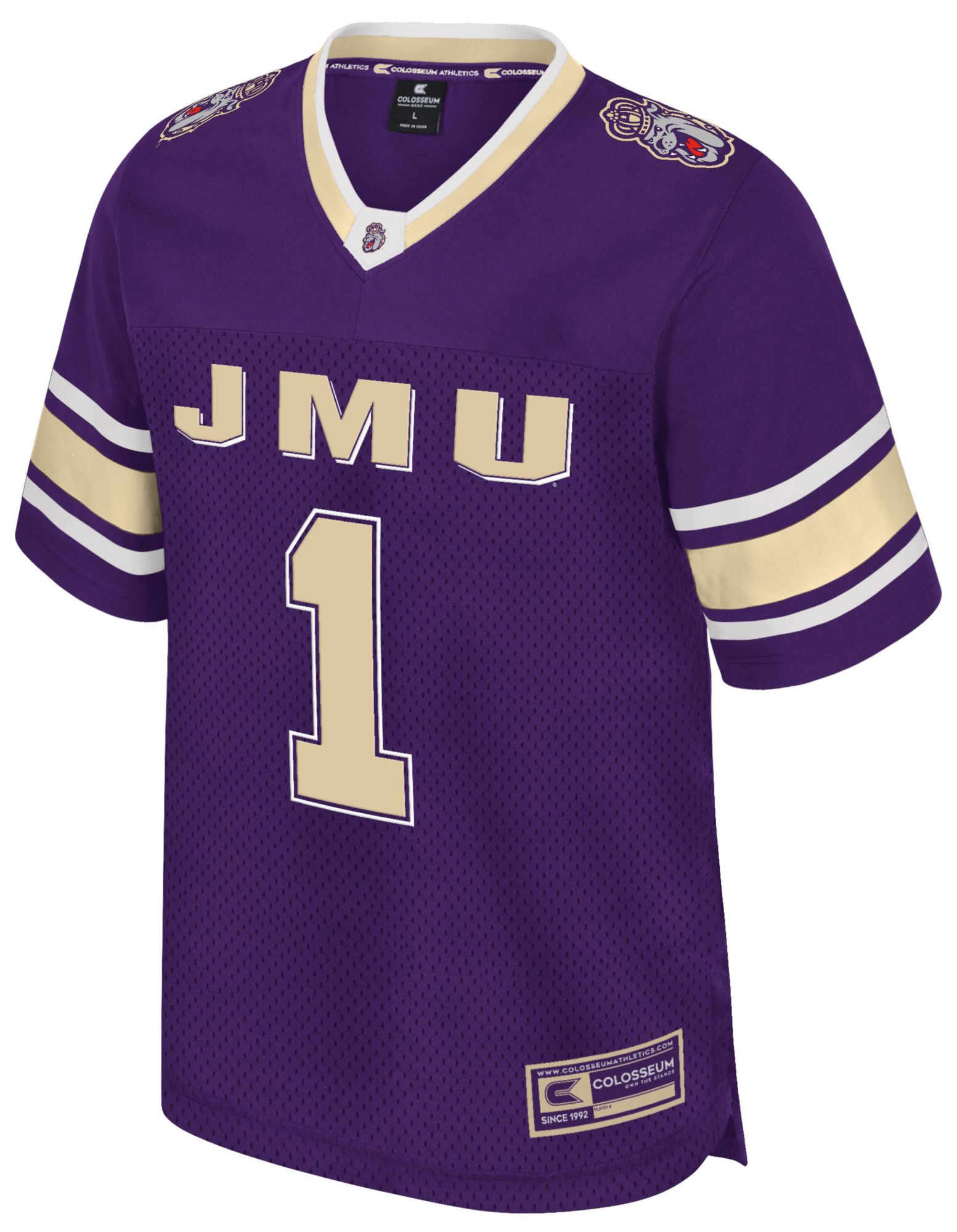 Colosseum Men's James Madison Dukes Purple All Day Jersey | Dick's