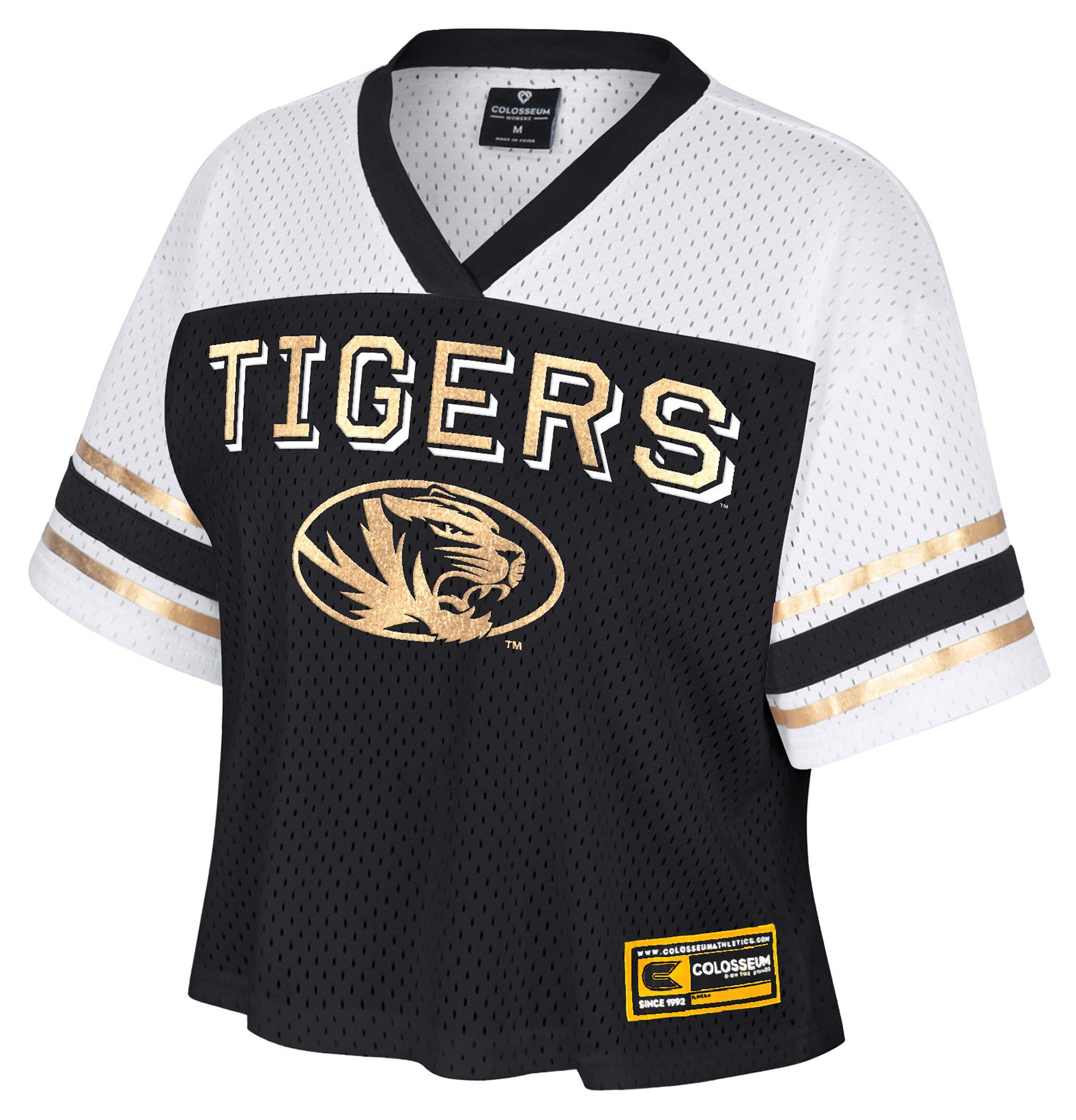 Colosseum Women's Missouri Tigers Black Posh Jersey product image