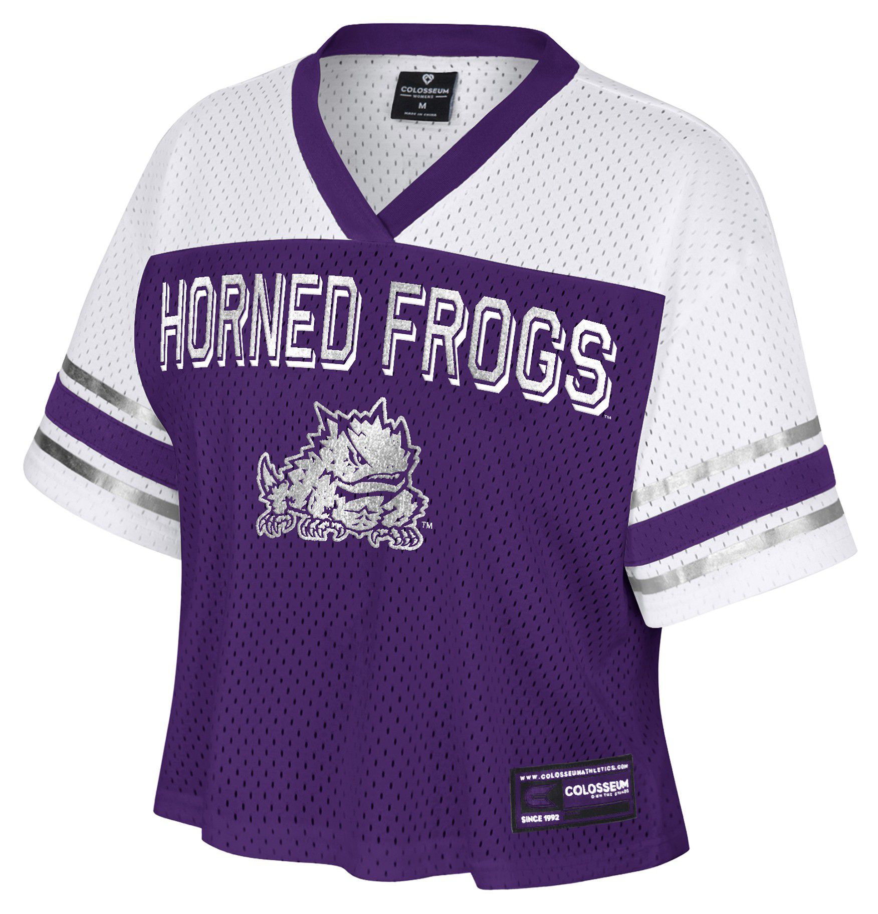 Colosseum Women's TCU Horned Frogs Purple Posh Jersey product image