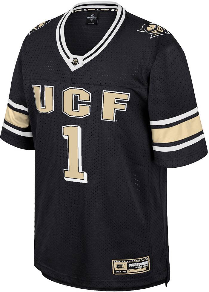 Colosseum Youth UCF Knights Black No Fate Football Jersey, Boys', Small