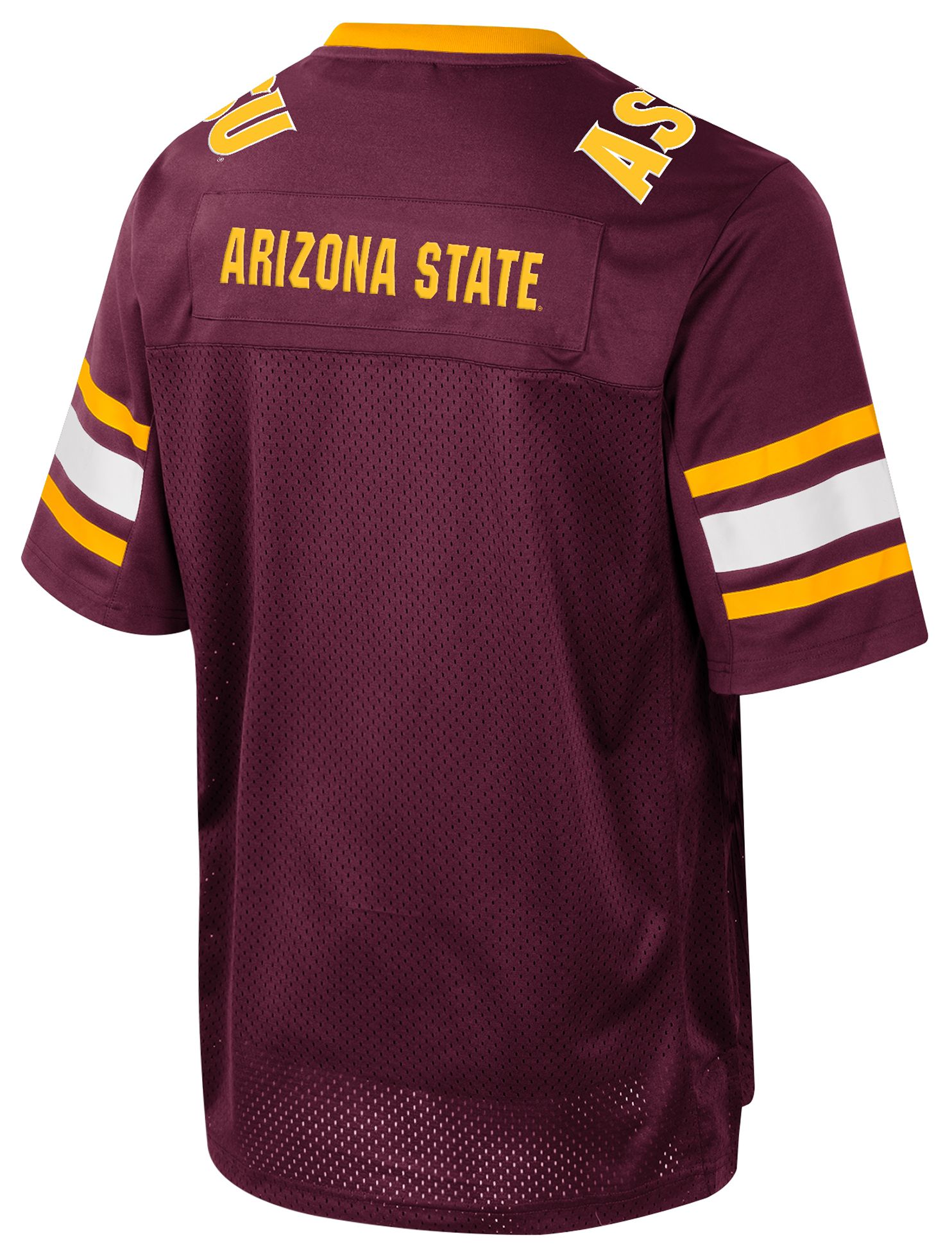 Colosseum Youth Arizona State Sun Devils Maroon Field Time Football Jersey product image