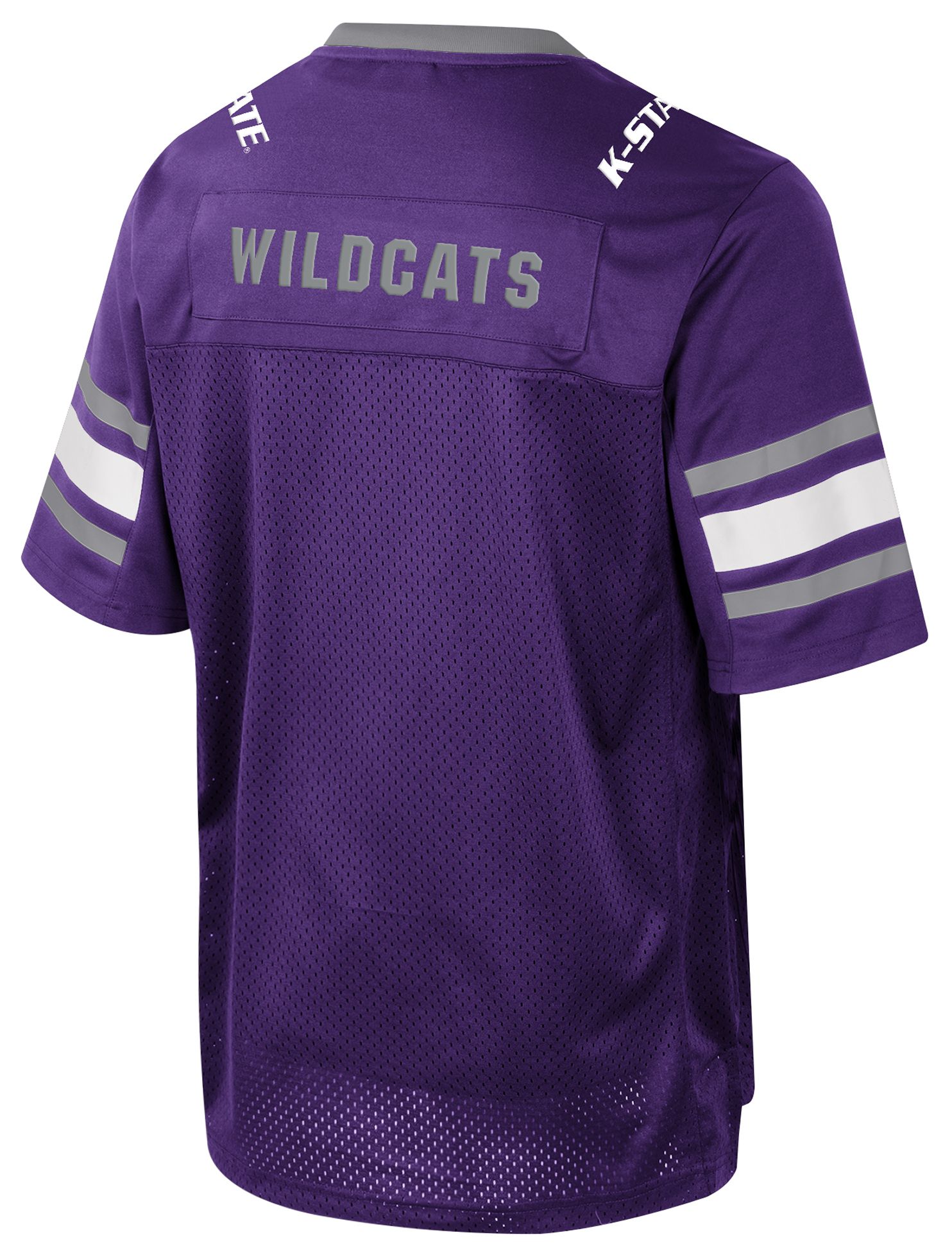Colosseum Youth Kansas State Wildcats Purple Field Time Football Jersey product image