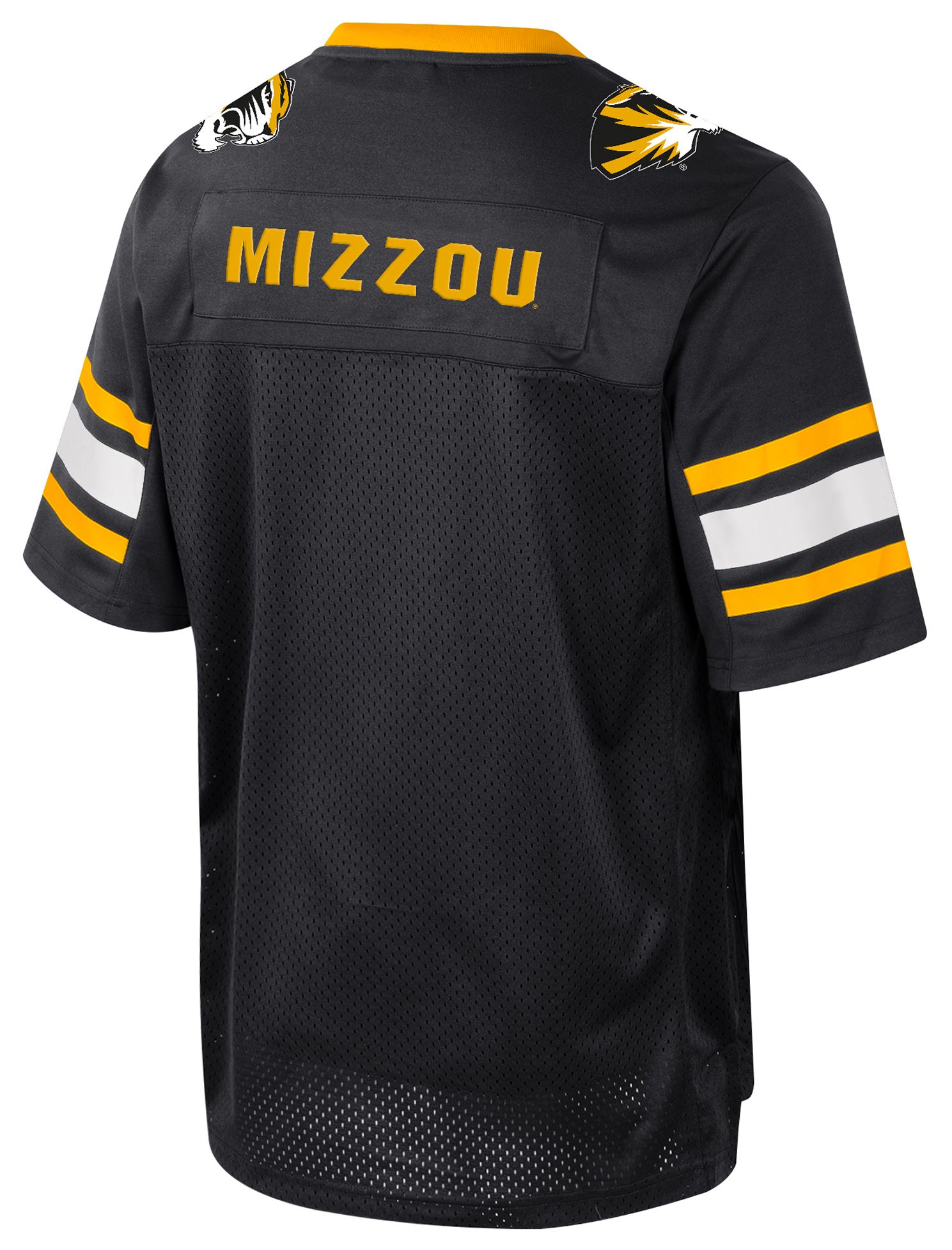 Colosseum Youth Missouri Tigers Black Field Time Football Jersey product image