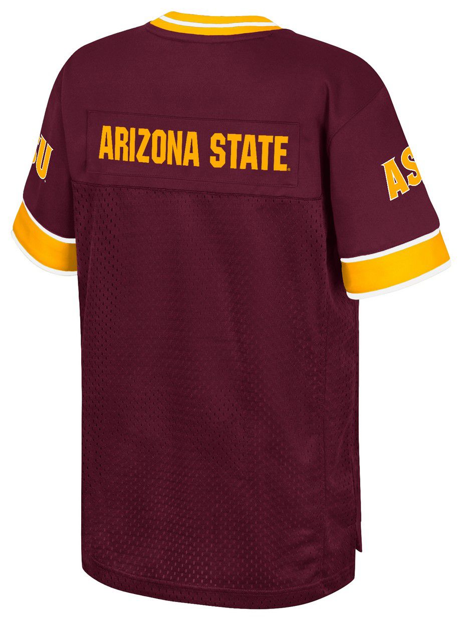 Colosseum Youth Arizona State Sun Devils Maroon Football Jersey product image