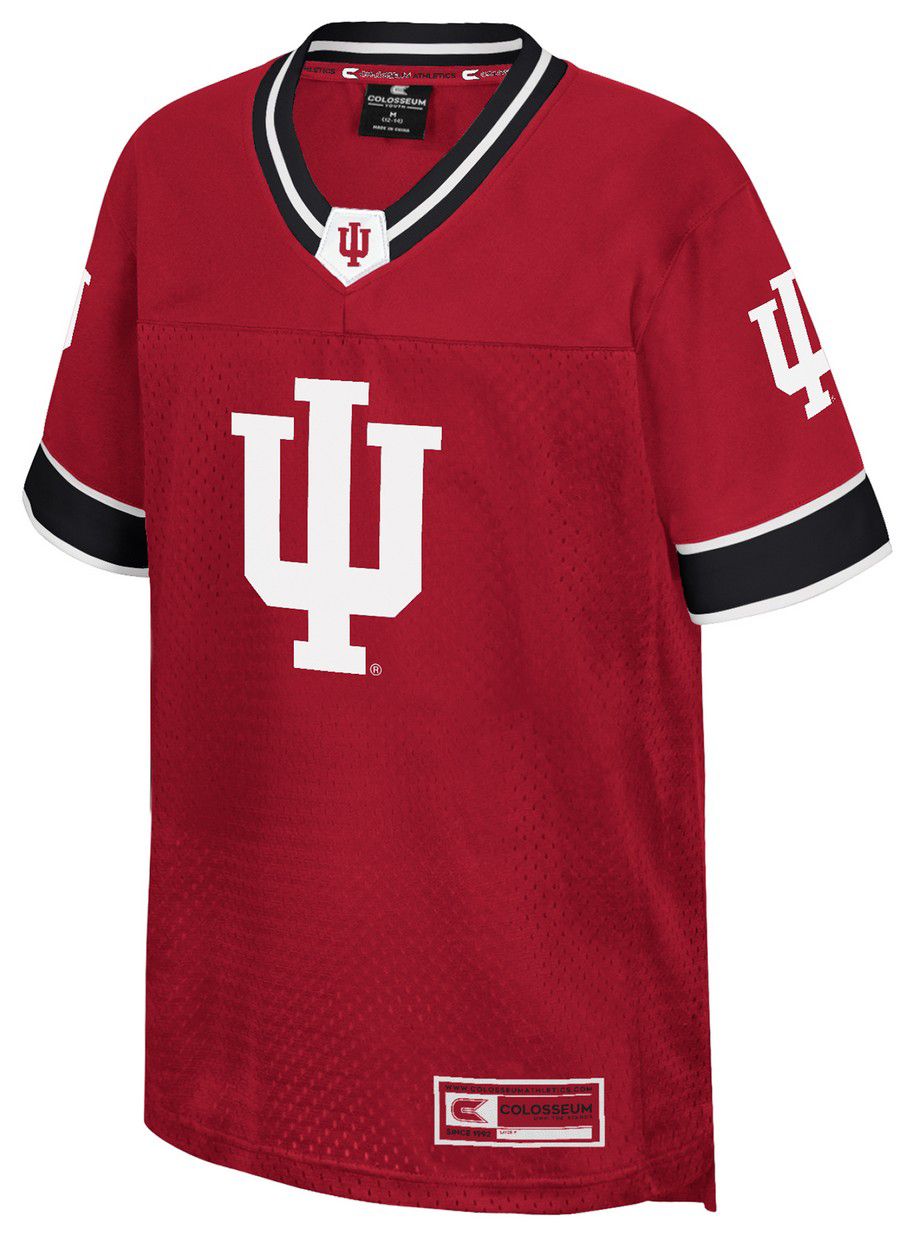 Colosseum Youth Indiana Hoosiers Cardinal Football Jersey product image