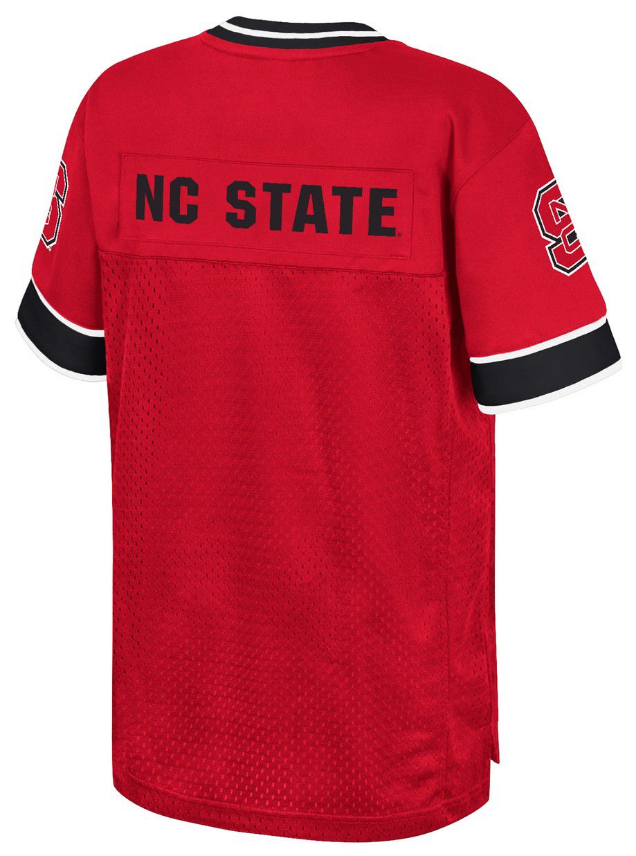 Colosseum Youth NC State Wolfpack Red Football Jersey product image