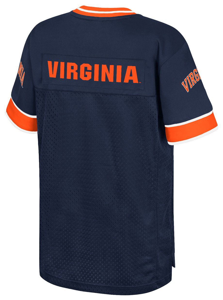 Colosseum Youth Virginia Cavaliers Navy Football Jersey product image