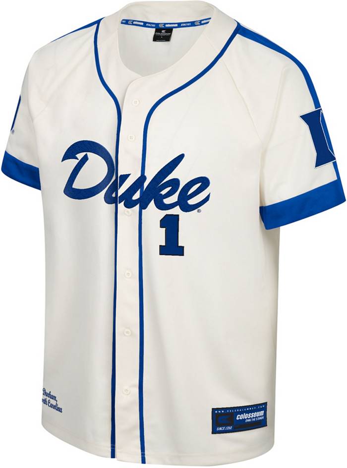 Men's Nike Royal Duke Blue Devils Replica Baseball Jersey
