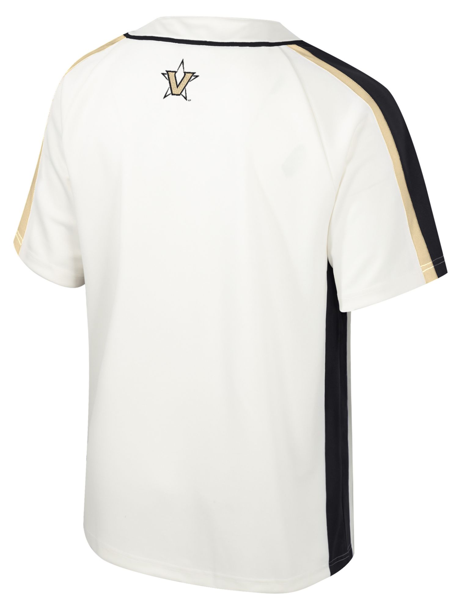 Colosseum Men's Vanderbilt Commodores Cream Ruth Replica Baseball Jersey product image