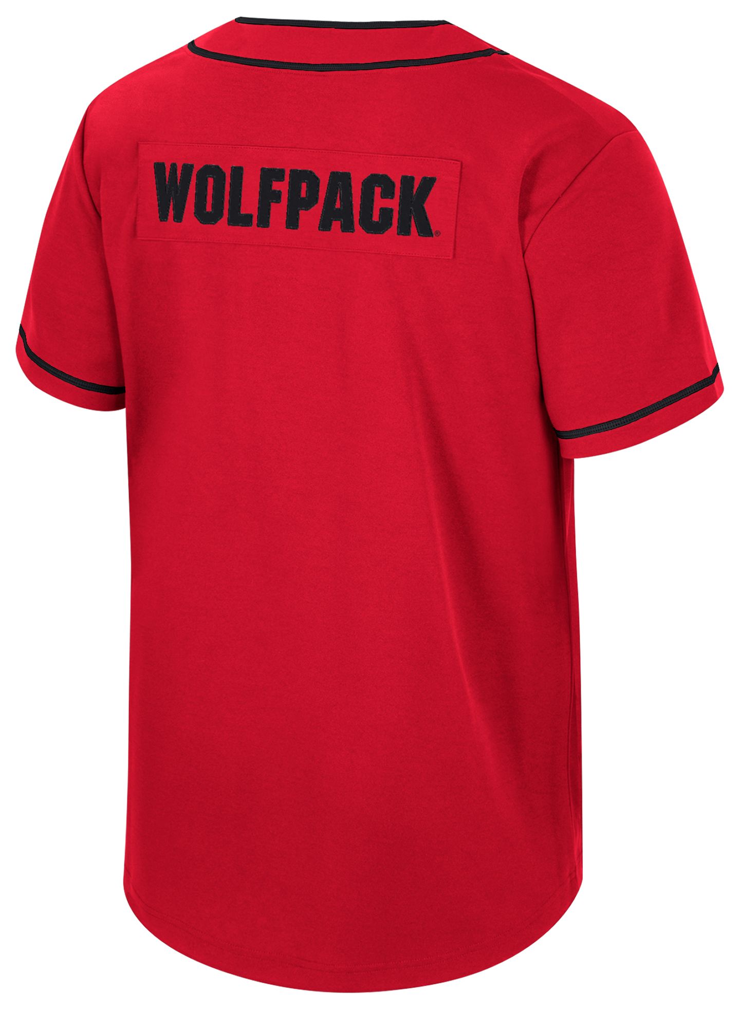 Colosseum Men's NC State Wolfpack Red Replica Baseball Jersey product image