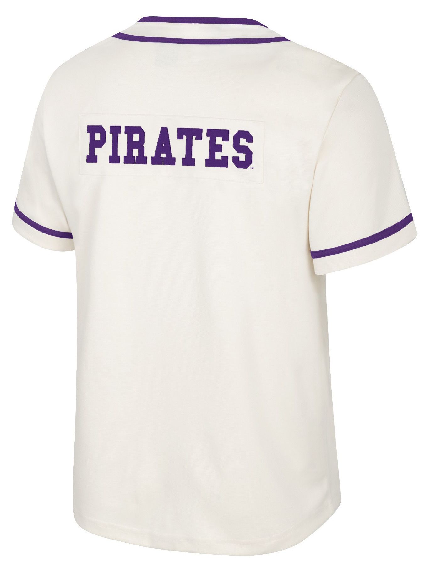 Colosseum Men's East Carolina Pirates Cream Hunter Seeker Baseball Jersey product image