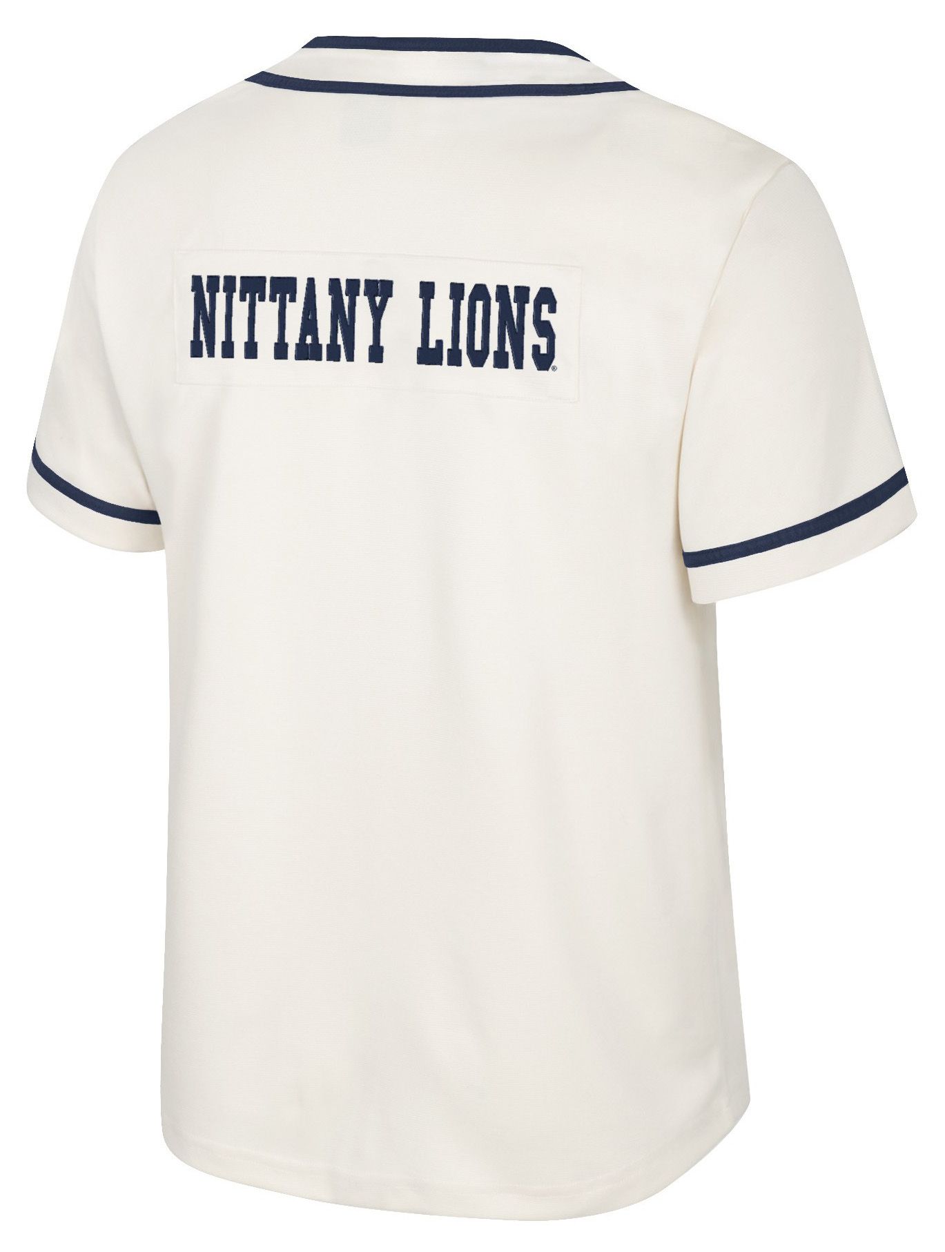 Colosseum Men's Penn State Nittany Lions Cream Hunter Seeker Baseball Jersey product image