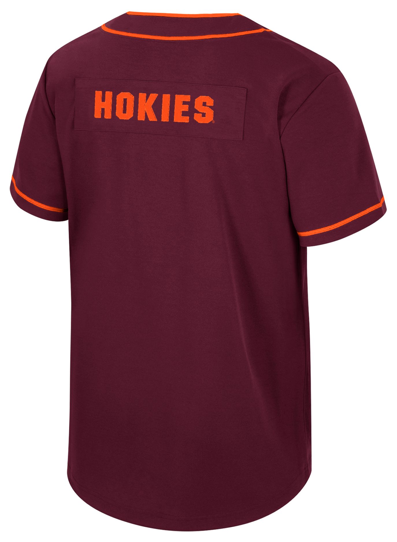 Colosseum Youth Virginia Tech Hokies Maroon Baseball Replica Jersey product image