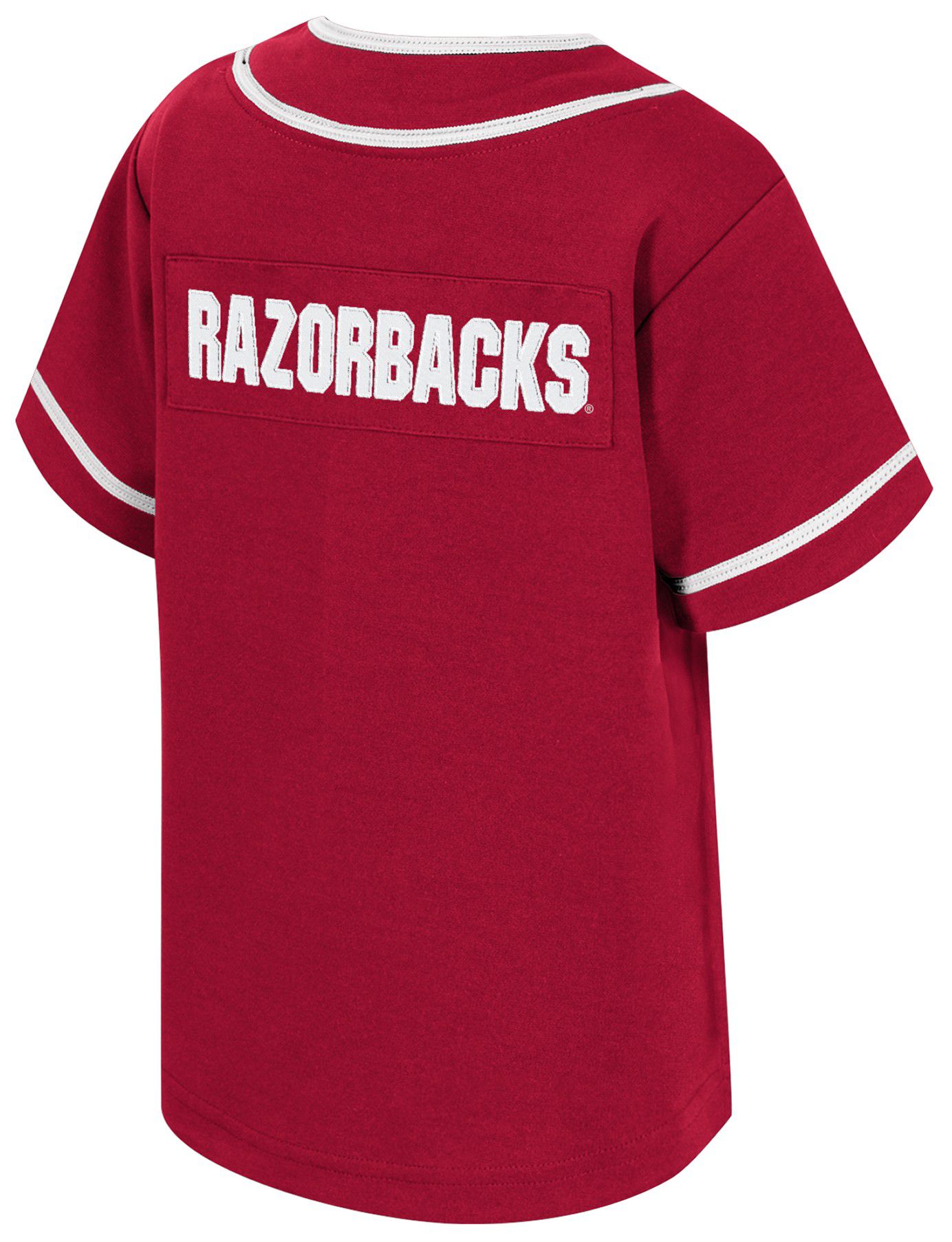 Colosseum Toddler Arkansas Razorbacks Cardinal Baseball Jersey product image