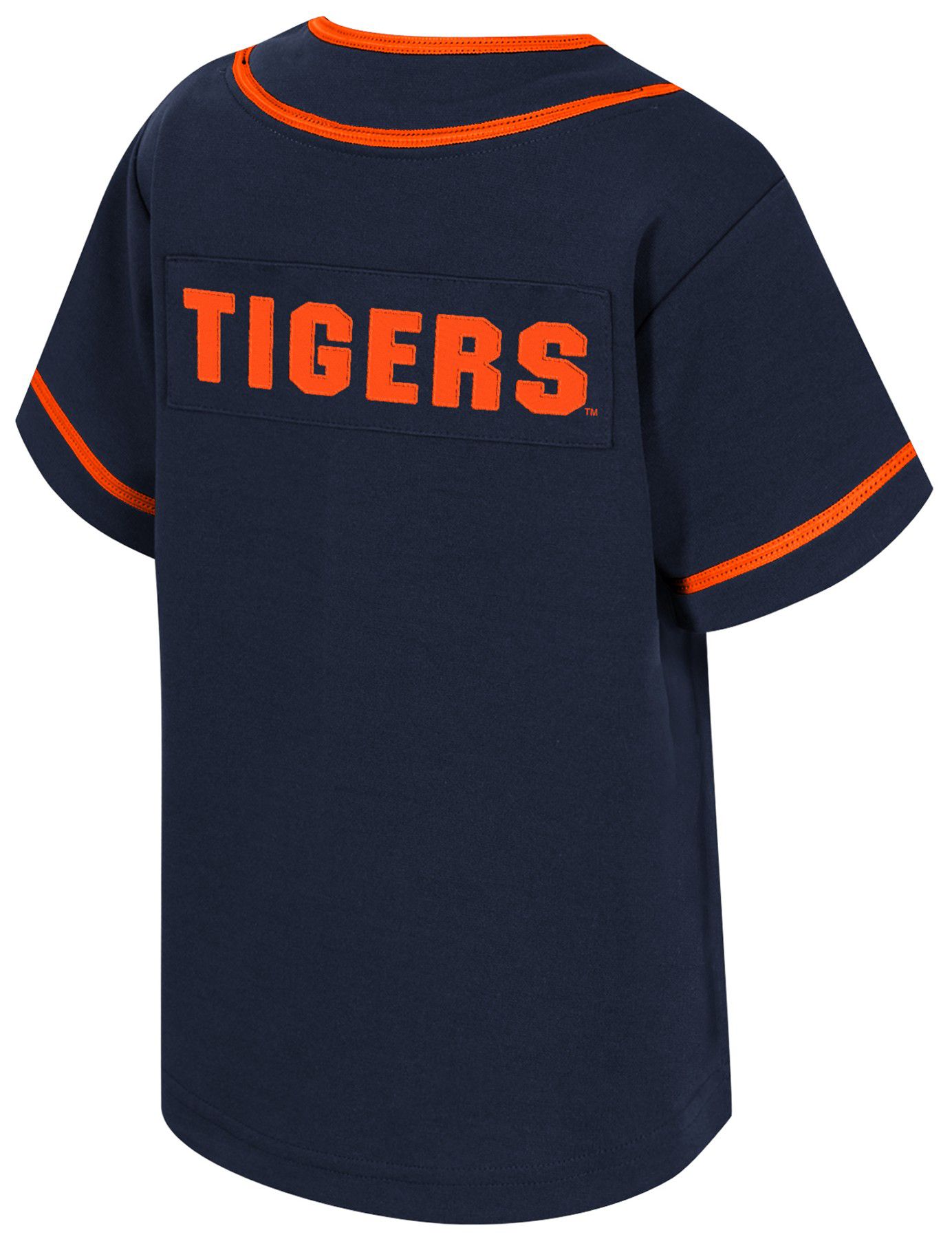 Colosseum Toddler Auburn Tigers NAVY Baseball Jersey product image