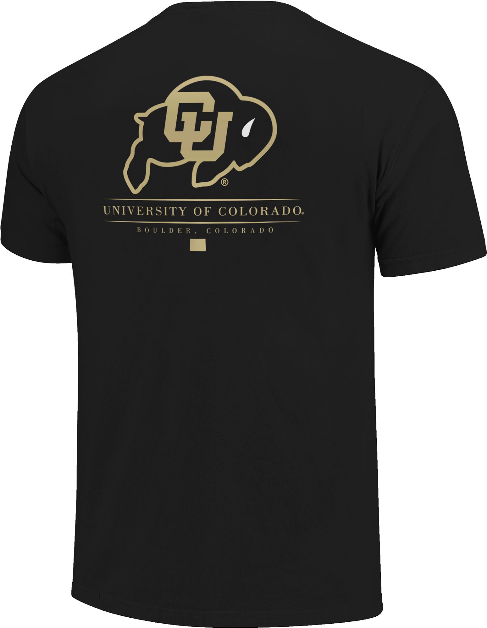 Image One Adult Colorado Buffaloes Black Jumbo Mascot T-Shirt product image