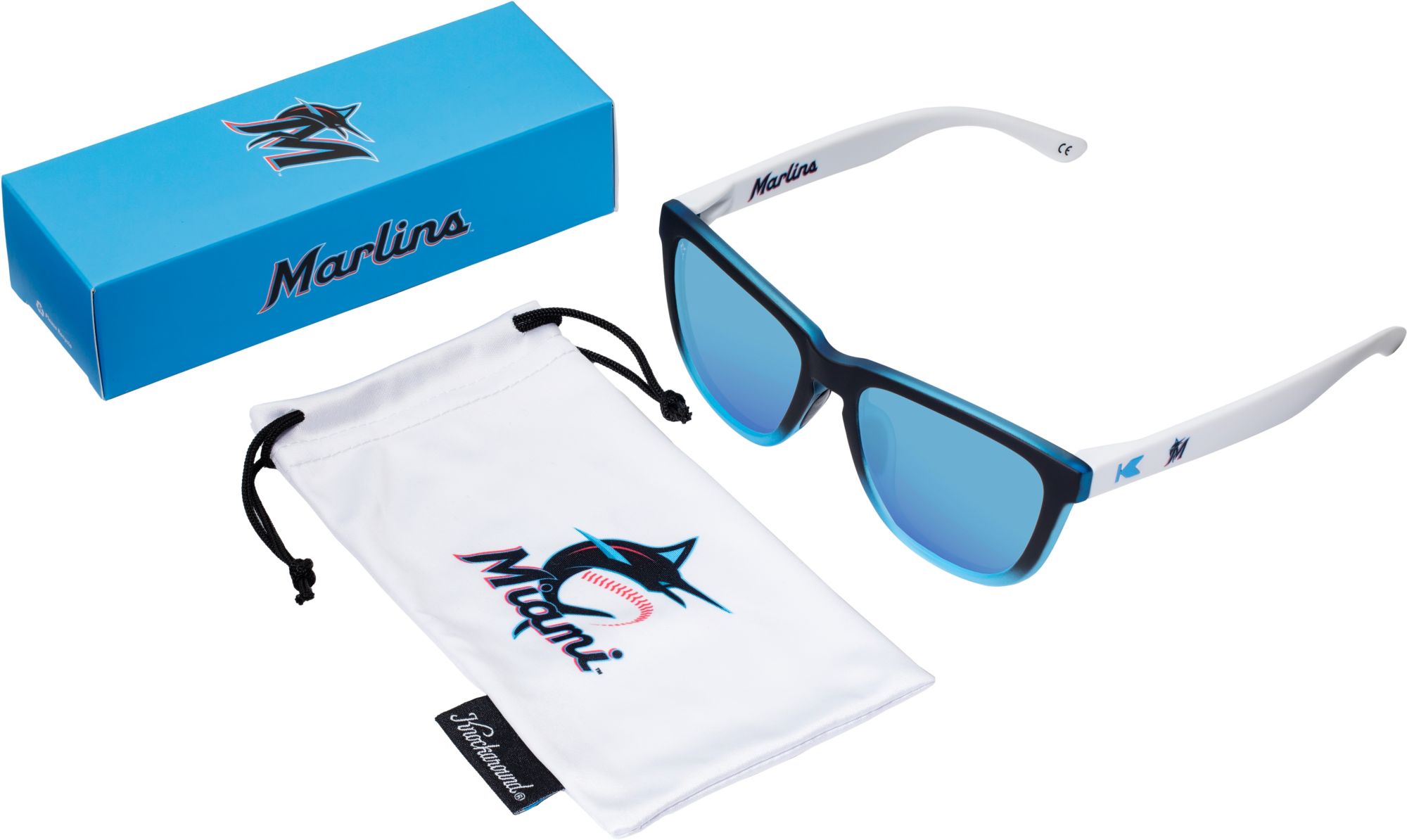 Knockaround Miami Marlins Premium Sport Sunglasses product image
