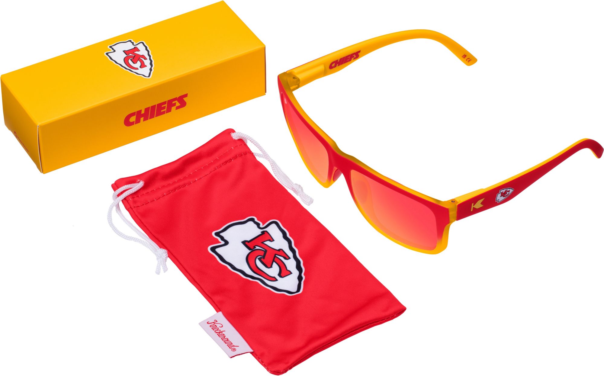 Knockaround Kansas City Chiefs Torrey Pines Sunglasses product image