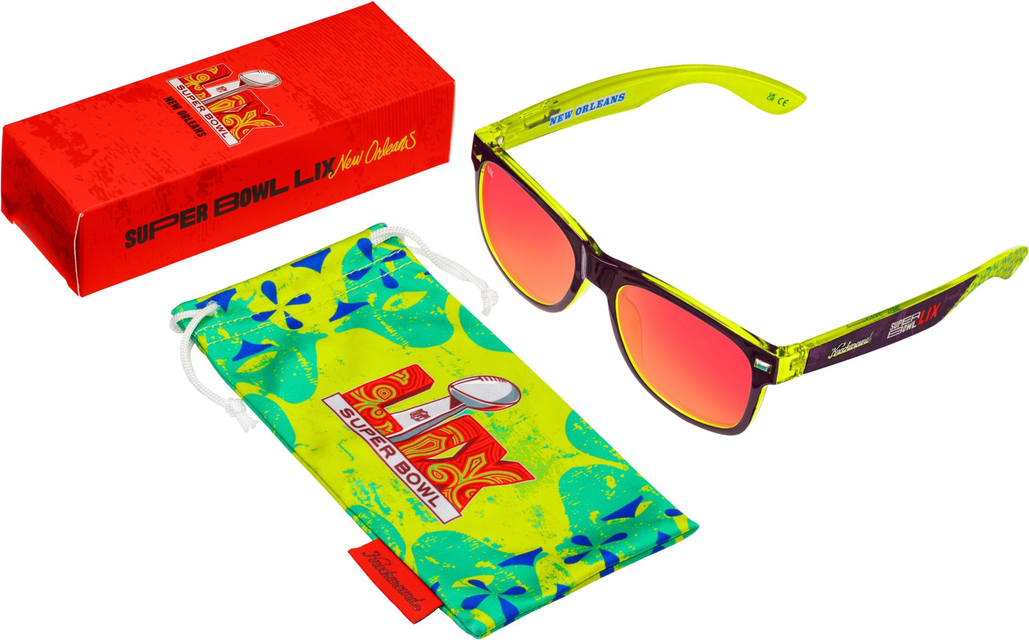 Knockaround Adult NFL Super Bowl LIX Premium Sunglasses product image