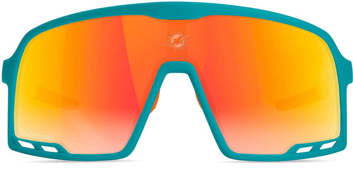 Knockaround Miami Dolphins Campeones Sunglasses product image