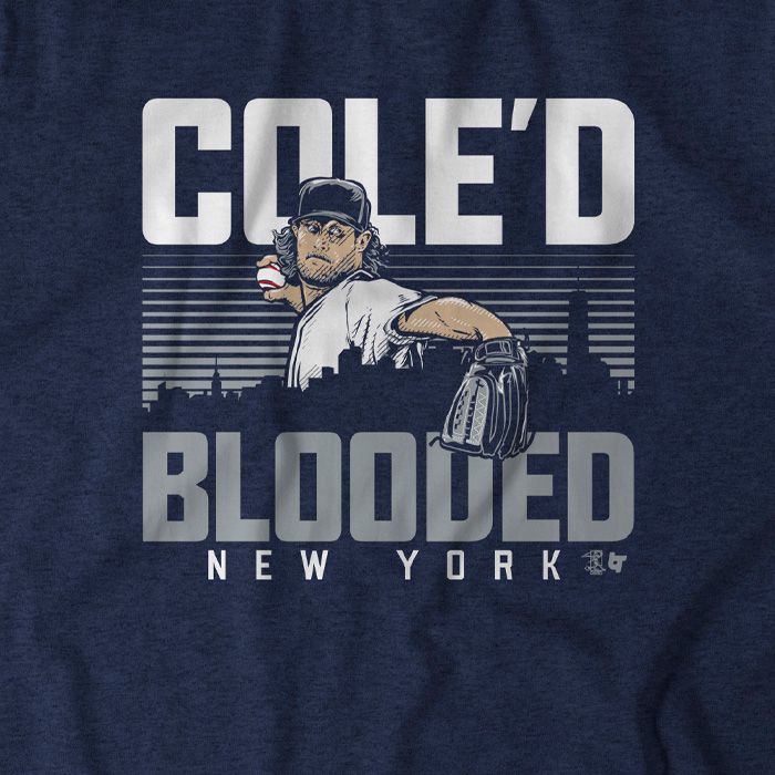 BreakingT Men's  ‘Cole Blooded' Navy T-Shirt product image