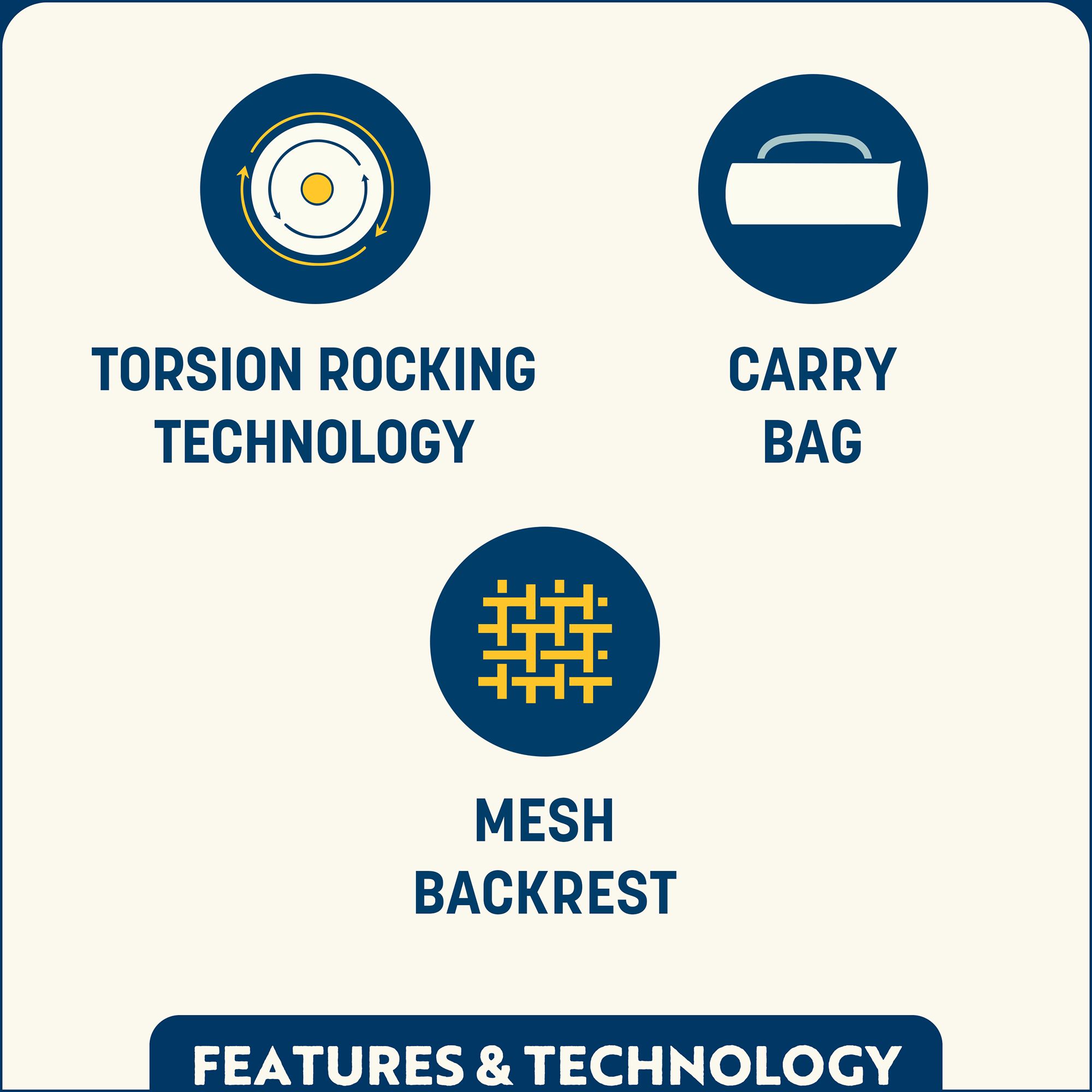 GCI Outdoor ComPack Rocker Chair product image