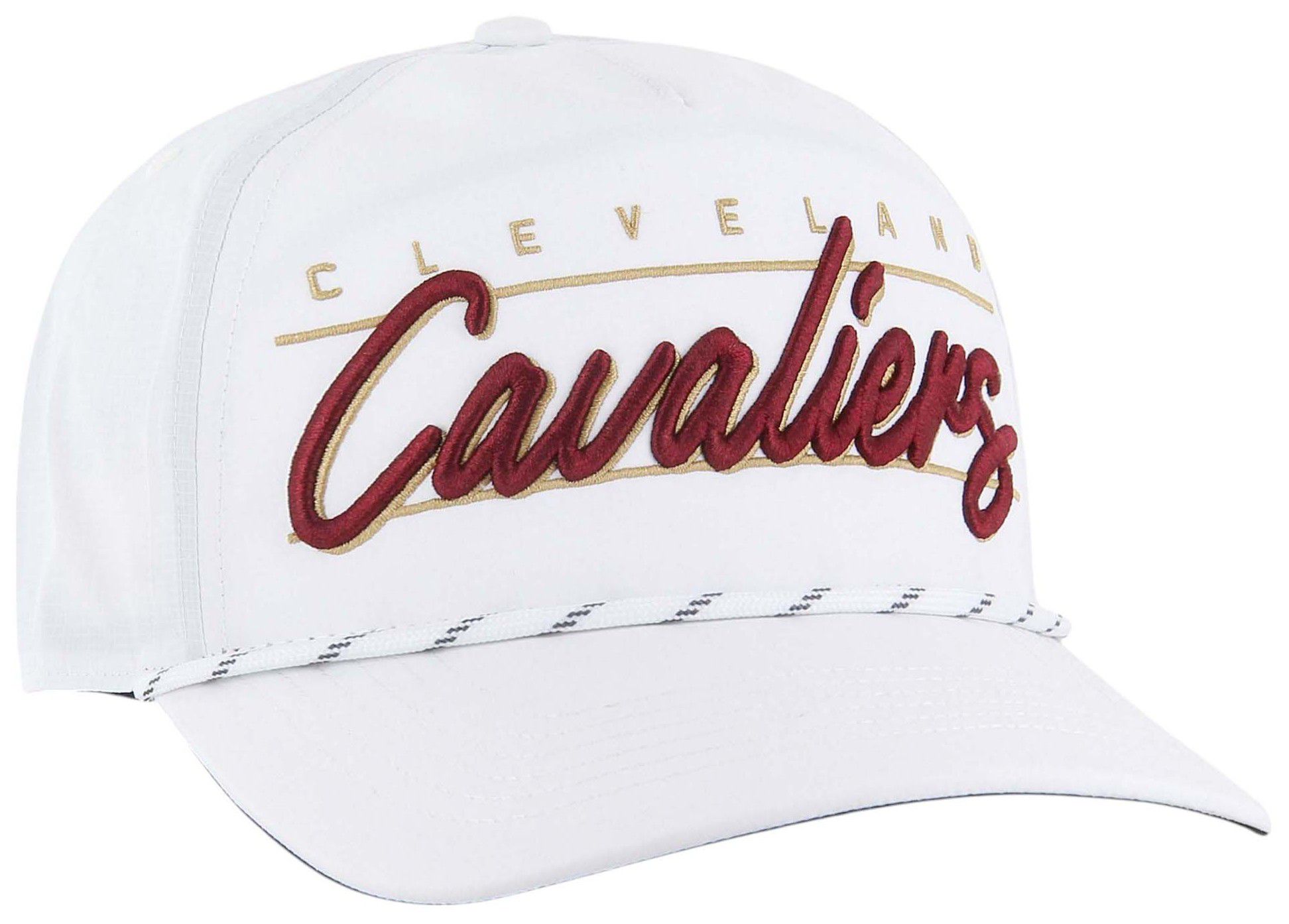 '47 Adult Cleveland Cavaliers White Condor Hitch Adjustable Hat product image