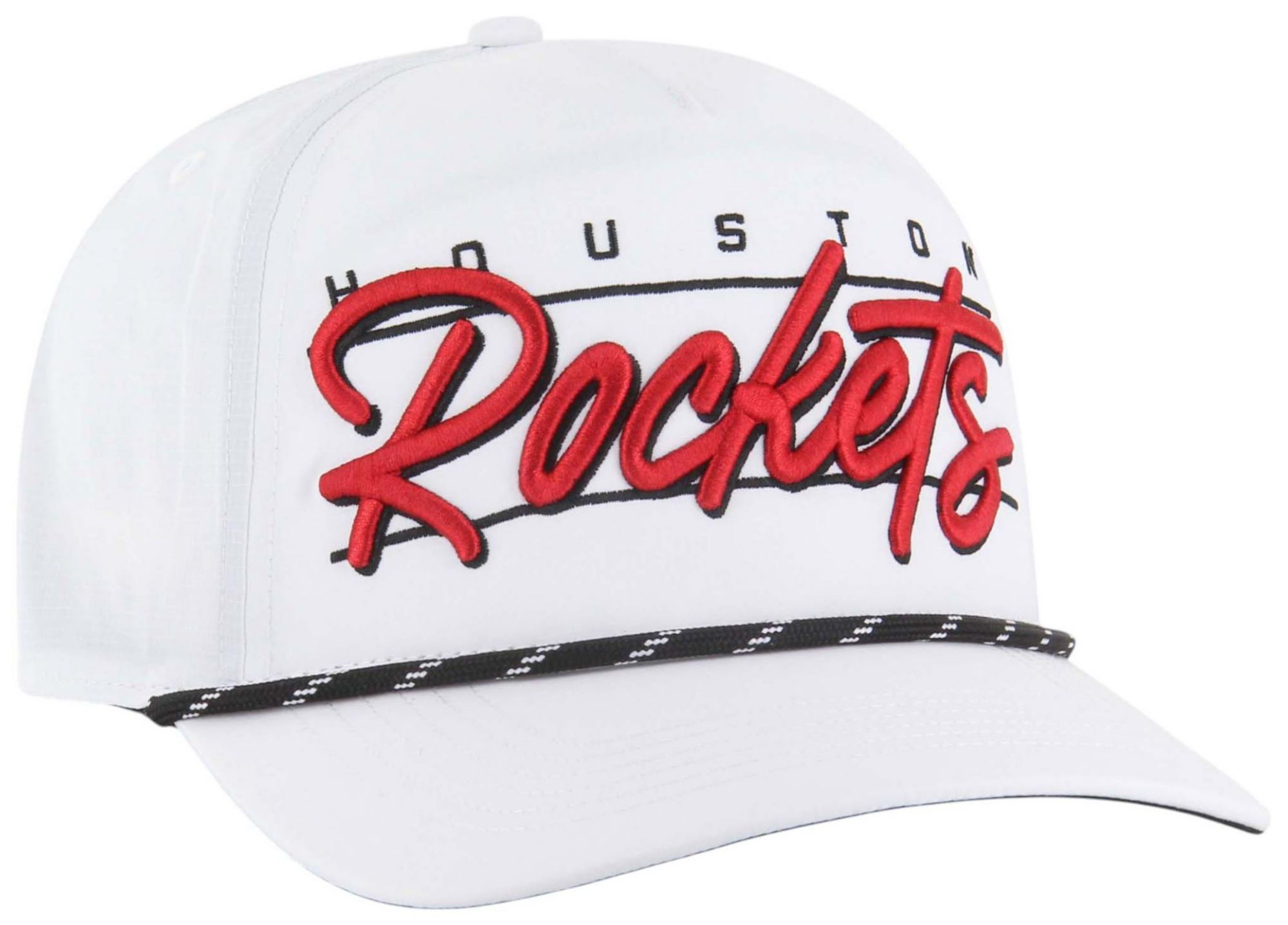 '47 Adult Houston Rockets White Condor Hitch Adjustable Hat product image