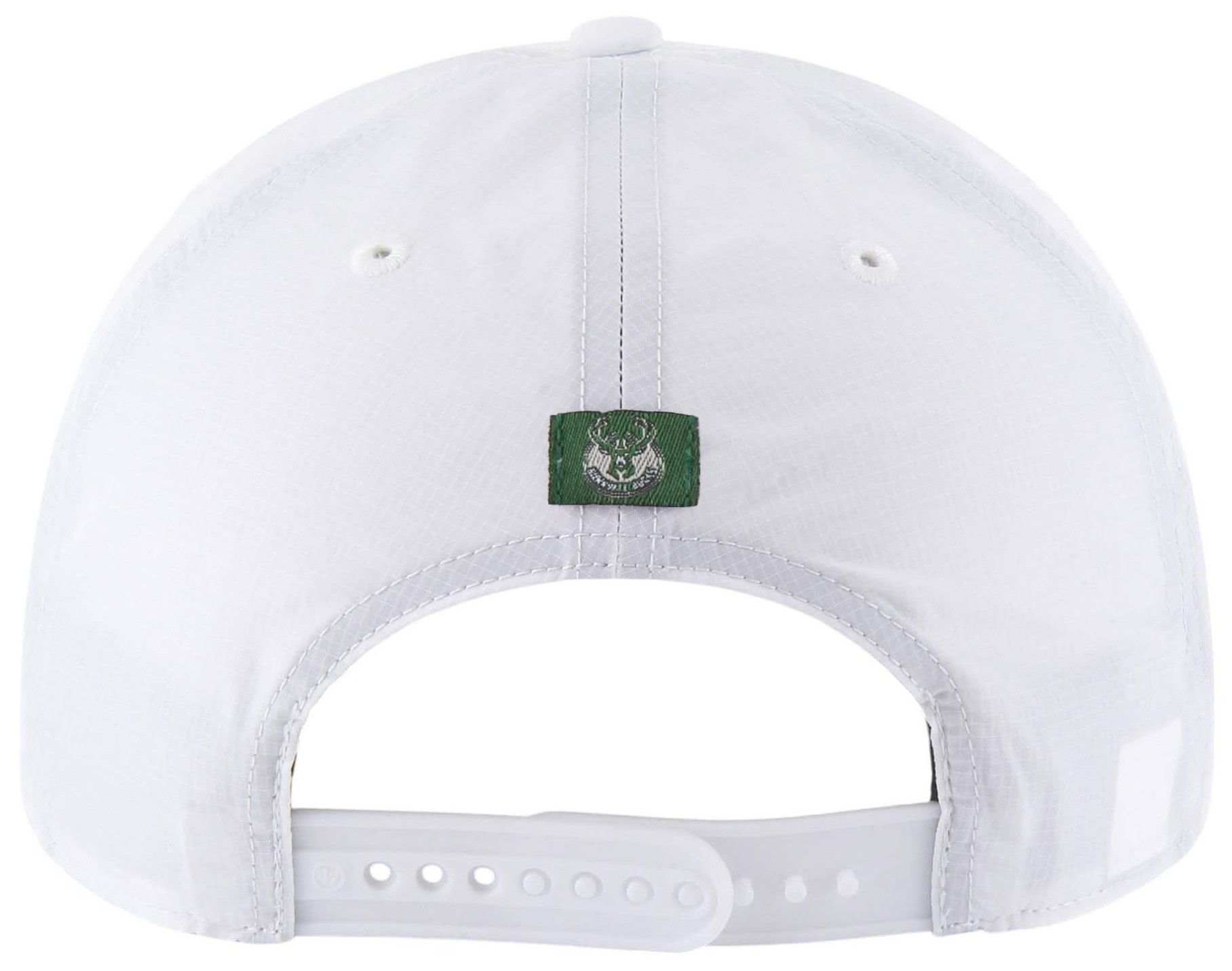 '47 Adult Milwaukee Bucks White Condor Hitch Adjustable Hat product image