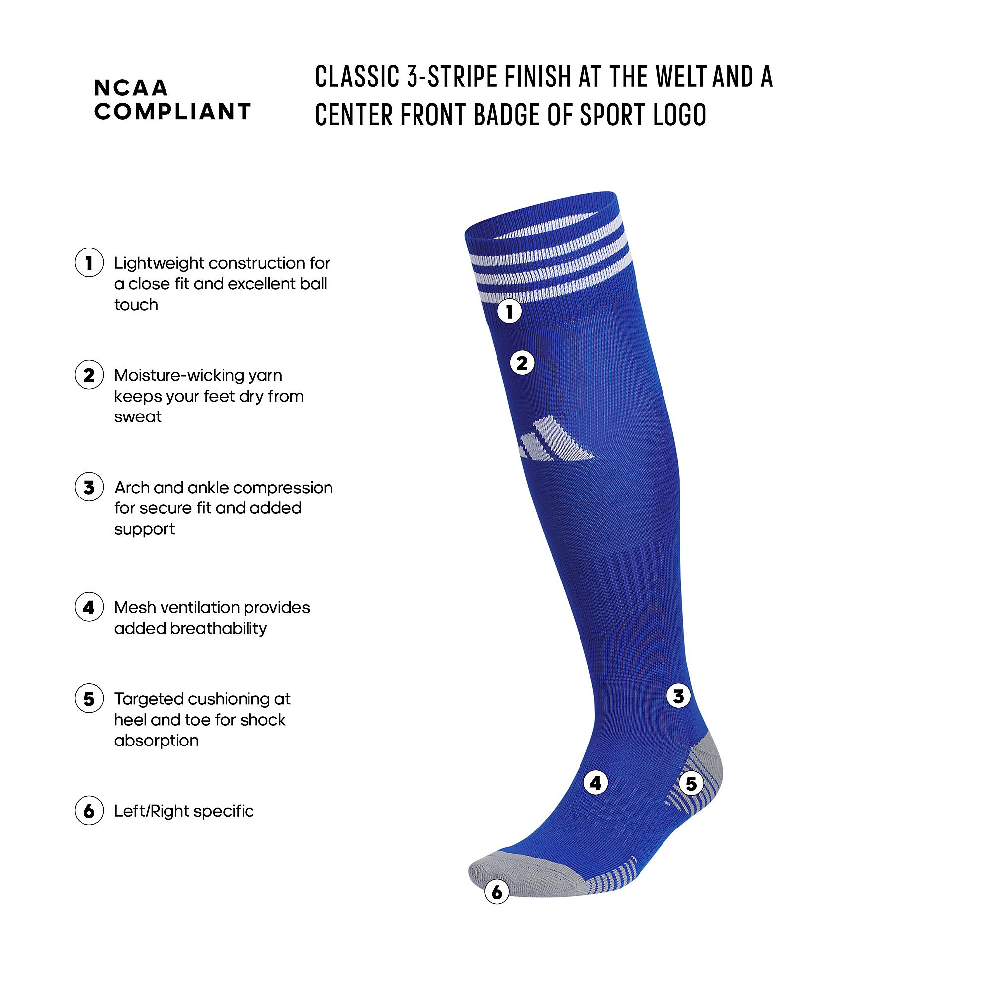 adidas Adult Copa Zone Cushion 5 OTC Socks product image