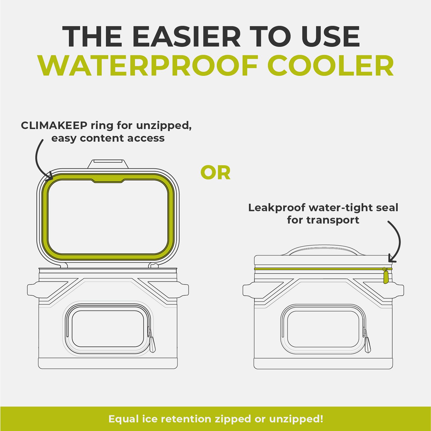 CORE Equipment CLIMAKEEP Magnetic 12-Can Soft Cooler product image
