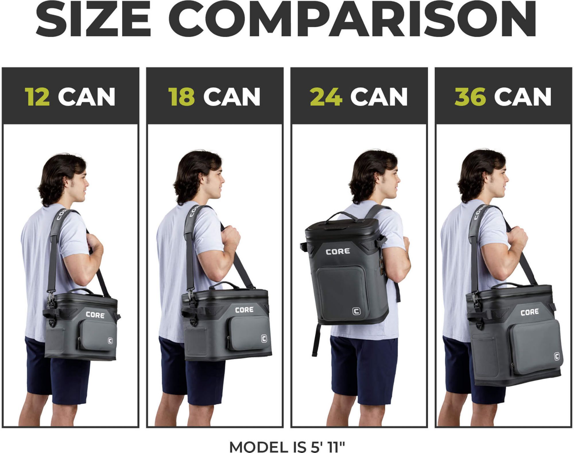 CORE Equipment CLIMAKEEP 24-Can Backpack Cooler product image