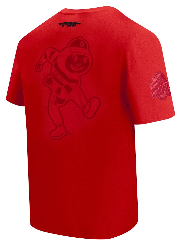 Pro Standard Men's Ohio State Buckeyes Red Color Out T-Shirt
