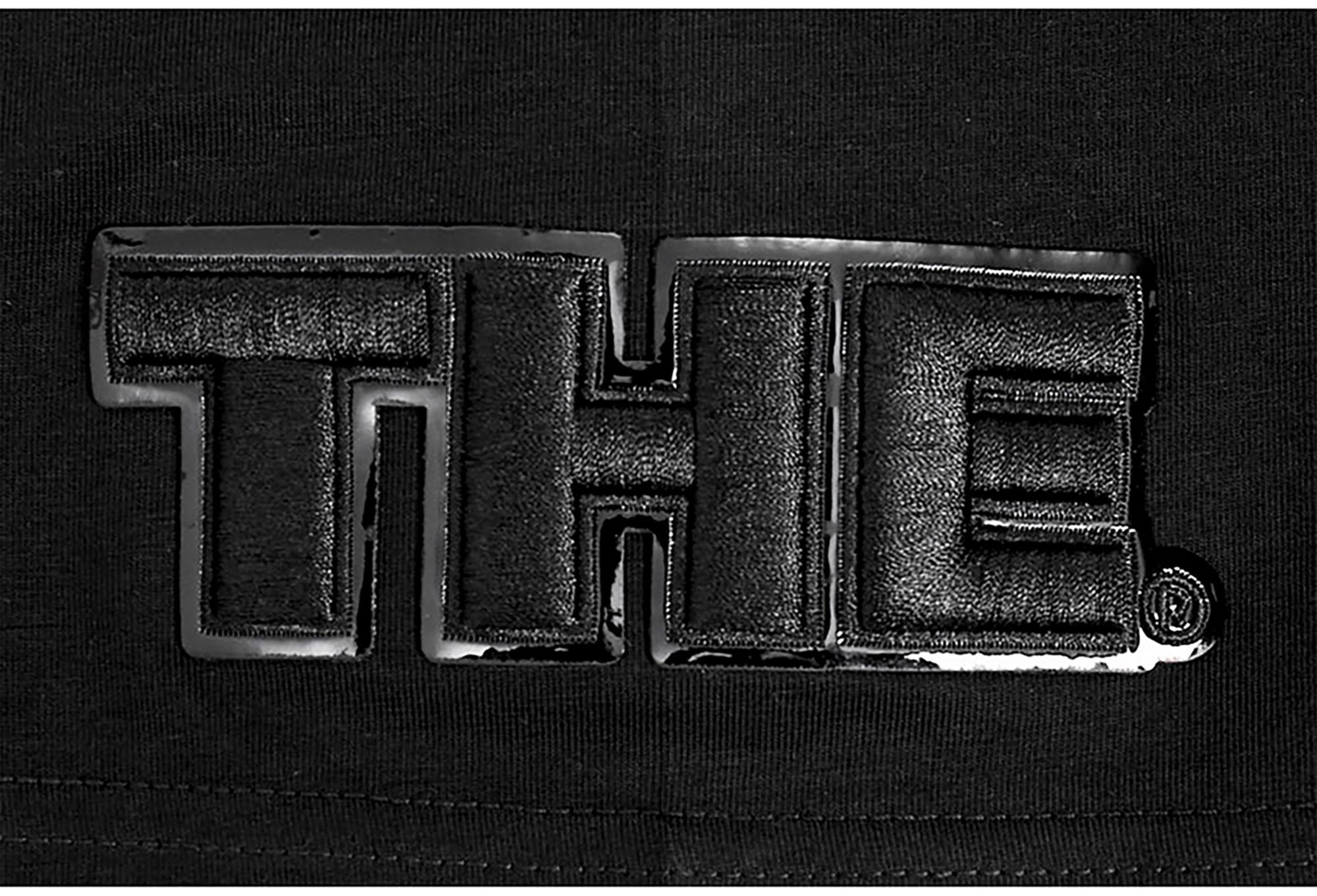 Pro Standard Men's Ohio State Buckeyes Black Triple Black Crewneck Sweatshirt product image