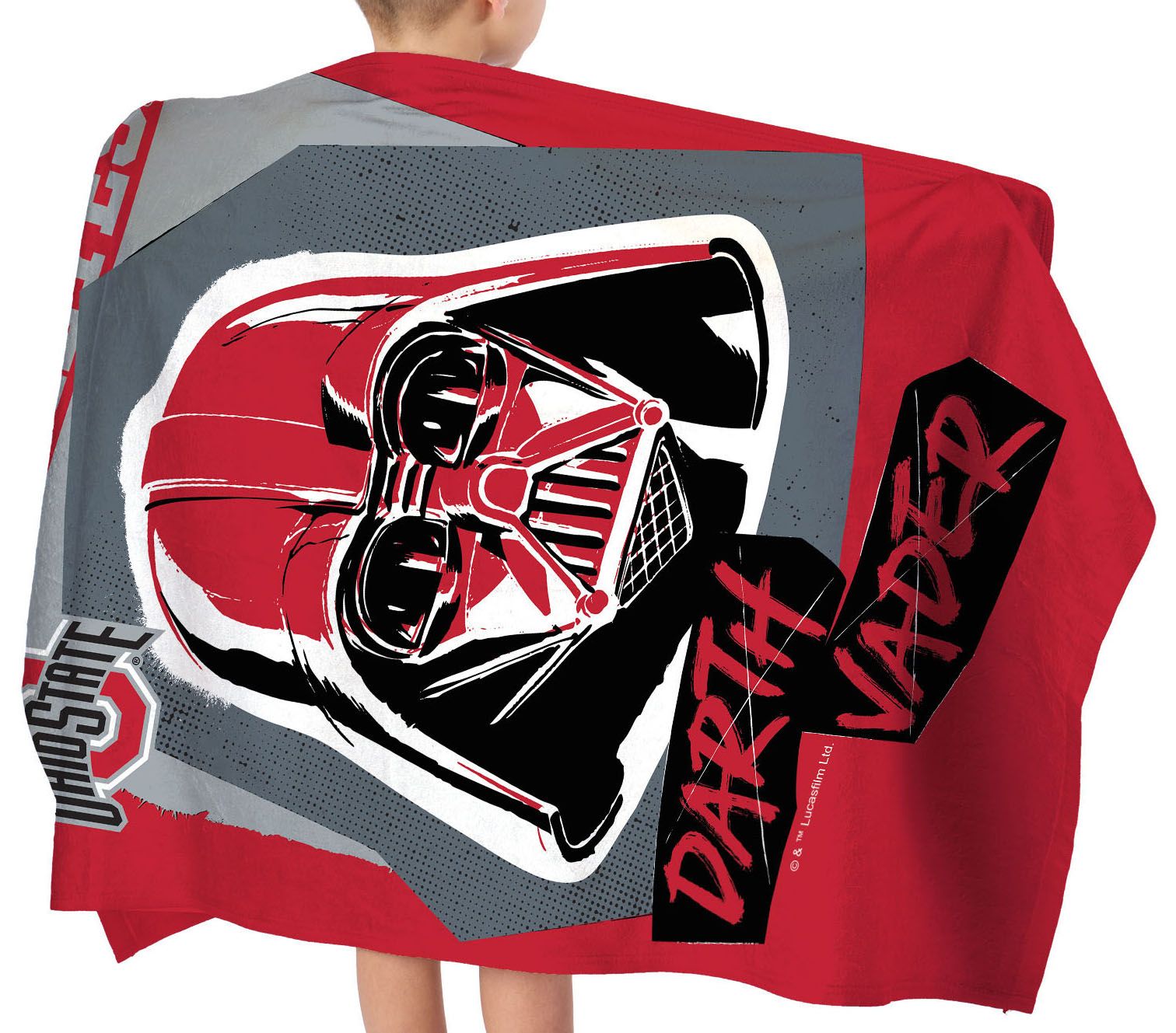 TheNorthwest Ohio State Buckeyes Darth Vader Beach Towel product image
