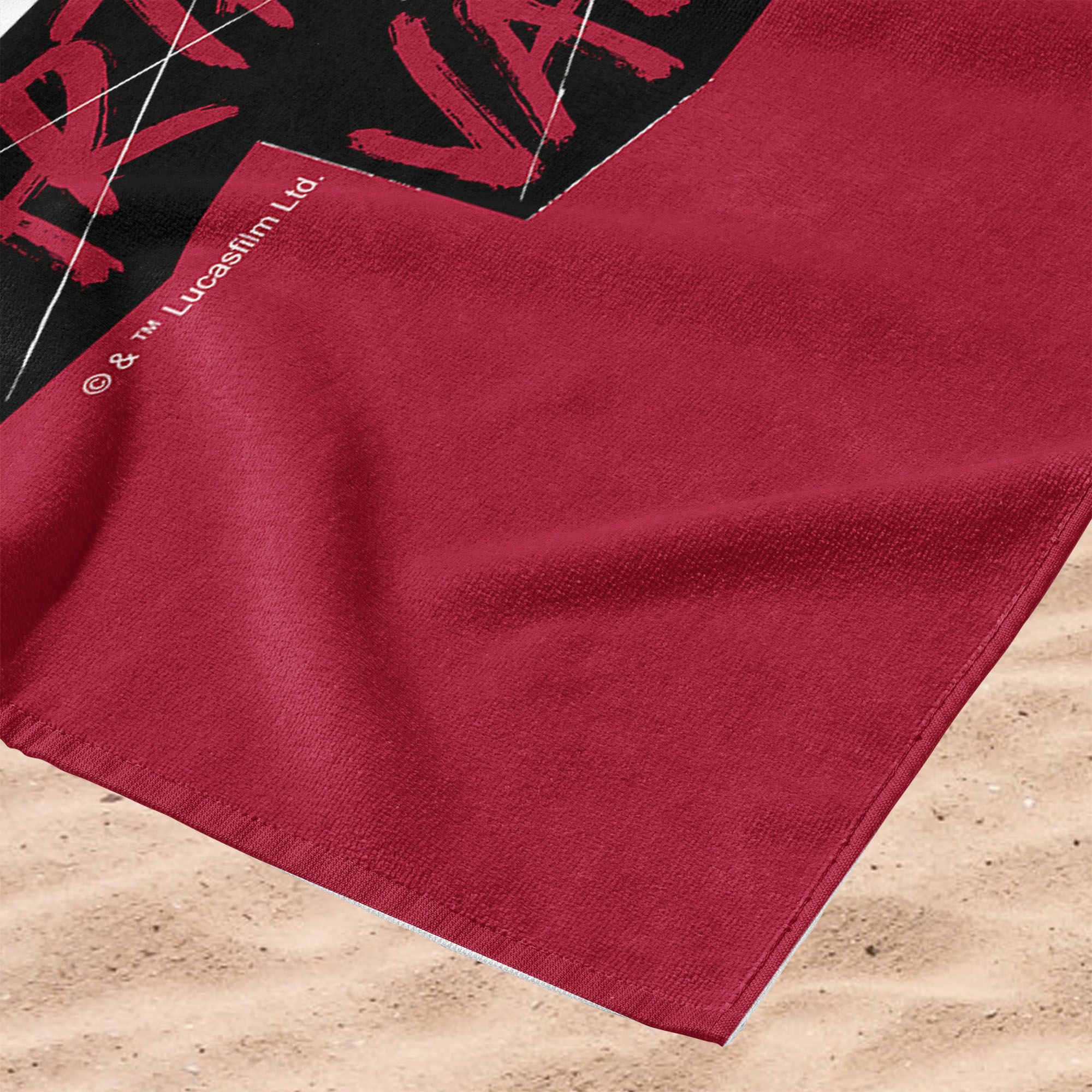 TheNorthwest Arkansas Razorbacks Darth Vader Beach Towel product image