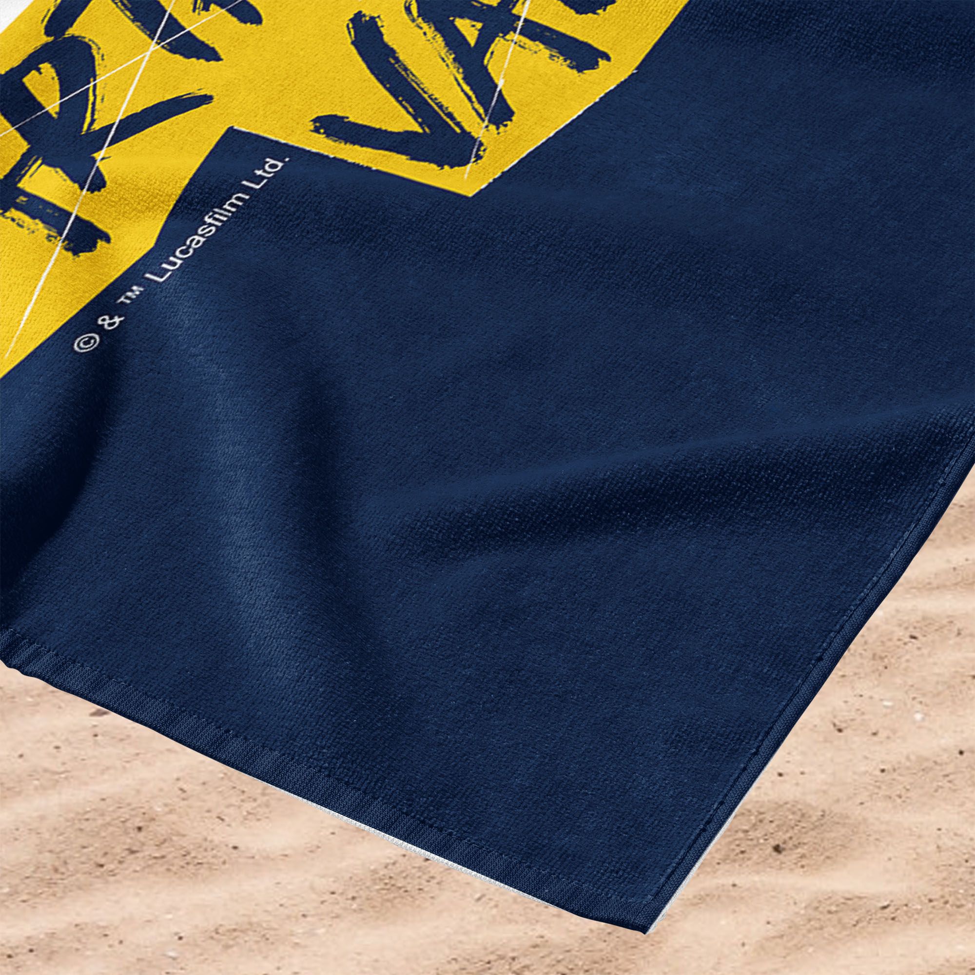 TheNorthwest Michigan Wolverines Darth Vader Beach Towel product image