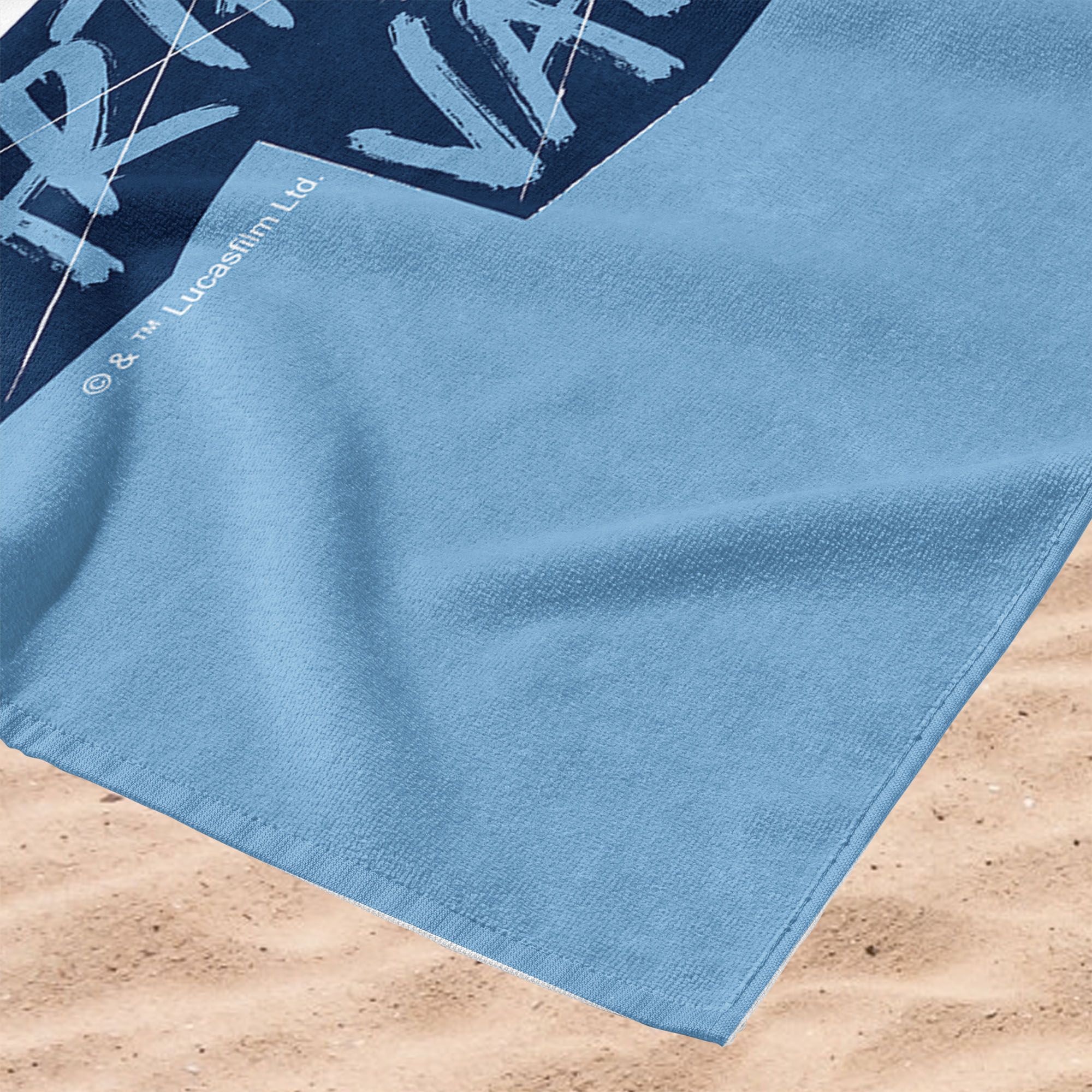 TheNorthwest North Carolina Tar Heels Darth Vader Beach Towel product image