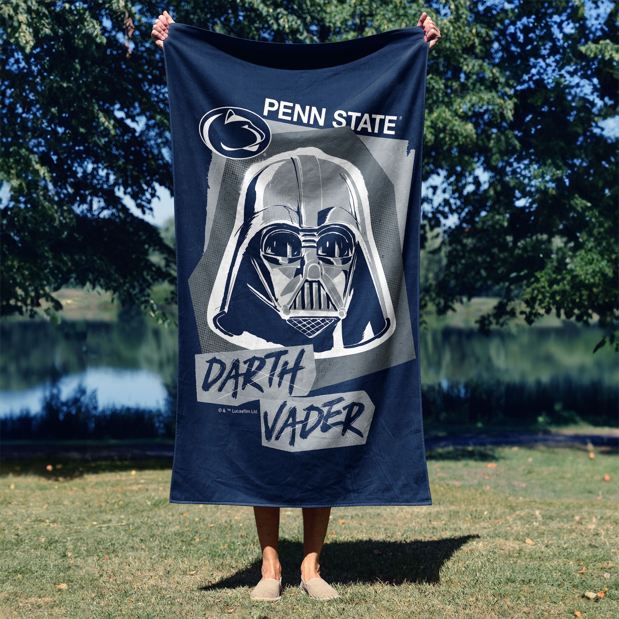 TheNorthwest Penn State Nittany Lions Darth Vader Beach Towel product image