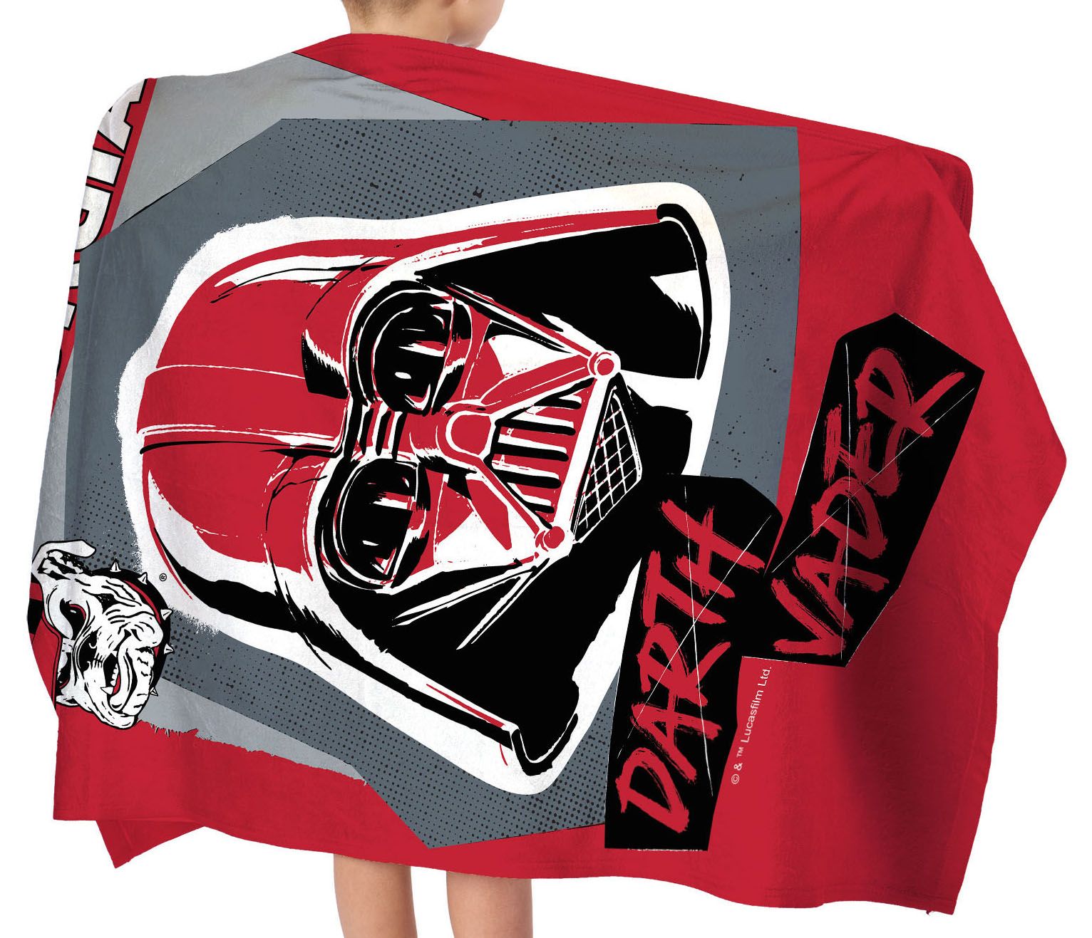 TheNorthwest Georgia Bulldogs Darth Vader Beach Towel product image