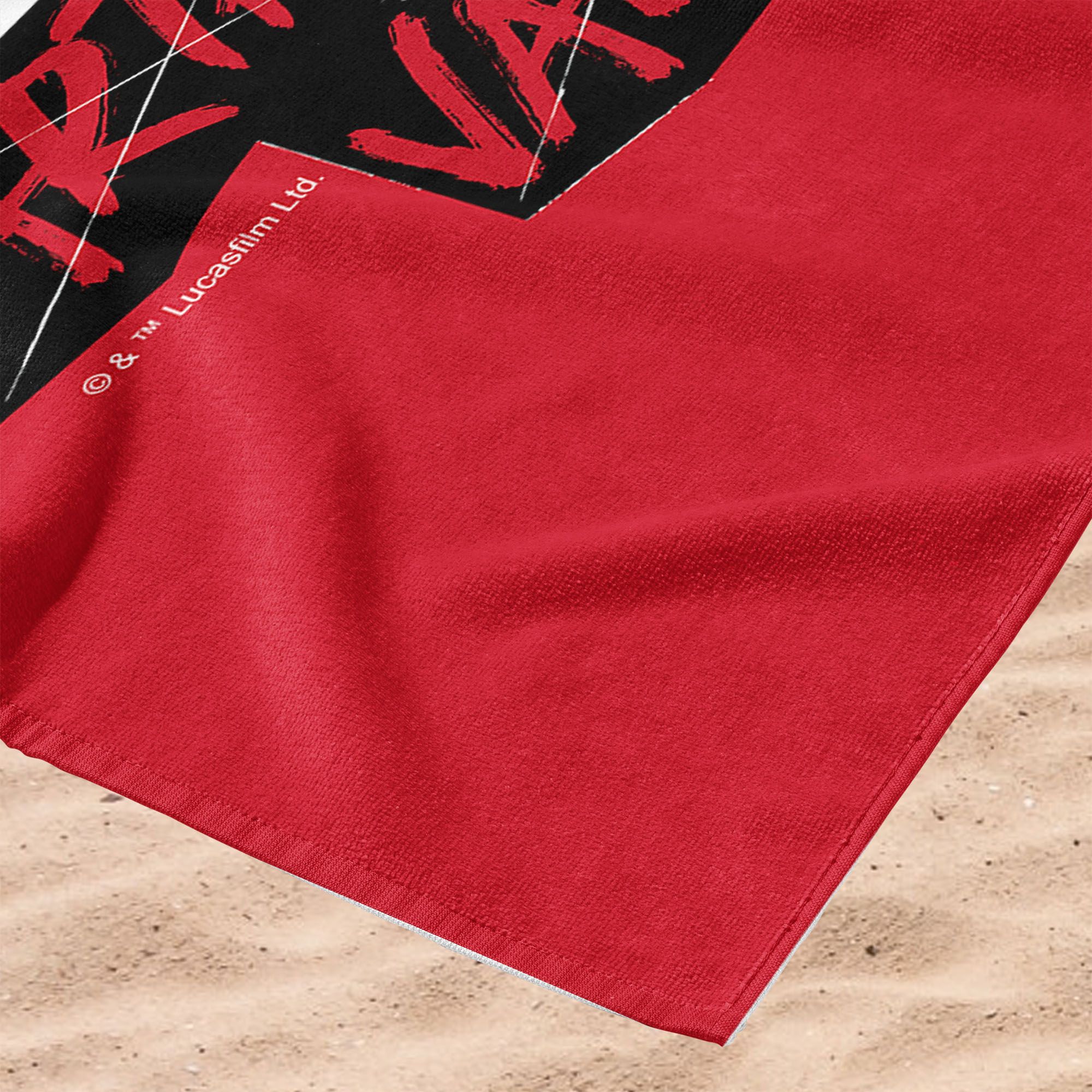 TheNorthwest Texas Tech Red Raiders Darth Vader Beach Towel product image